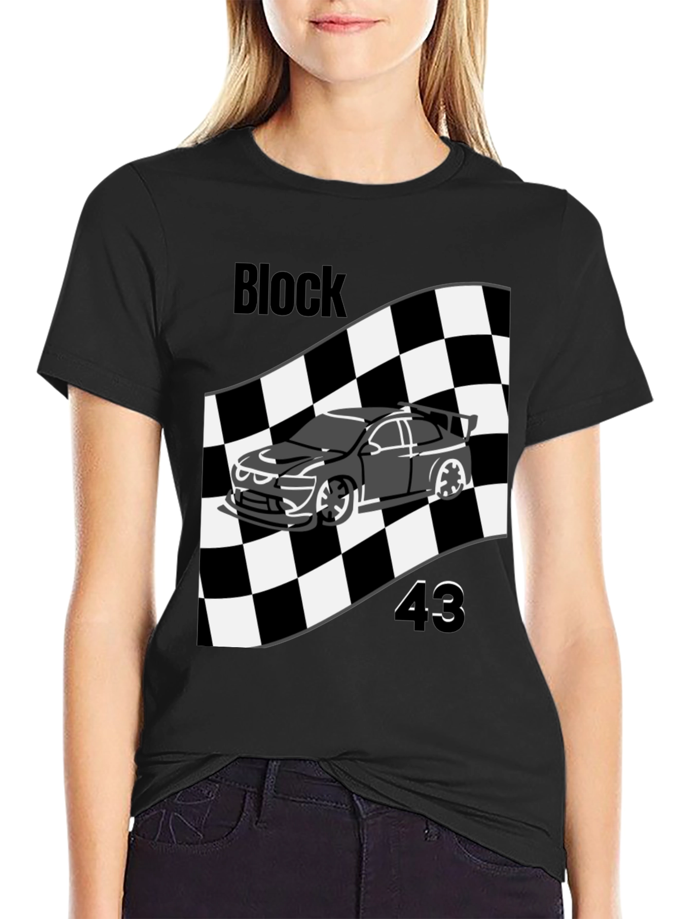 Block 43 Racing Tee
