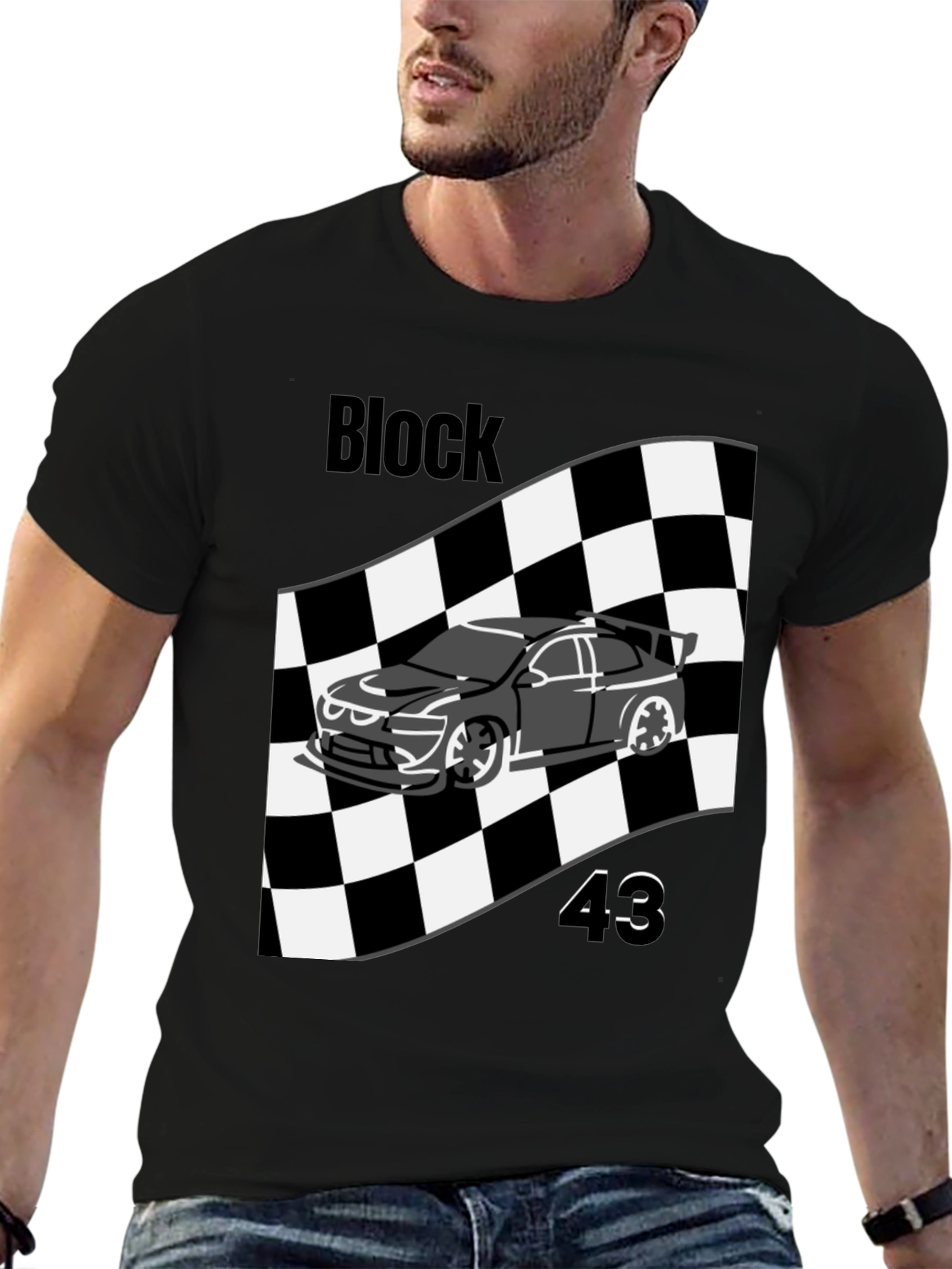 Block 43 Racing Tee