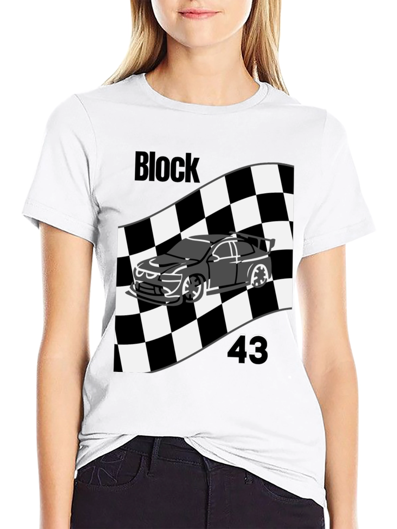 Block 43 Racing Tee