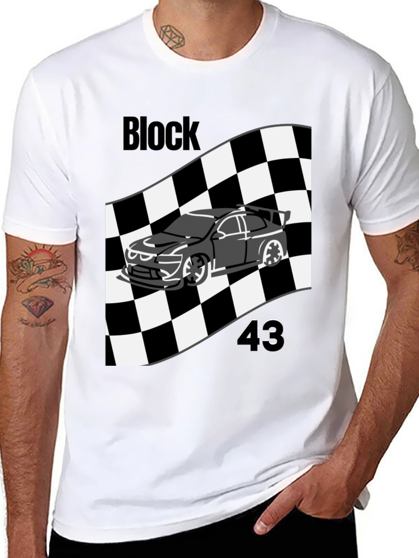 Block 43 Racing Tee