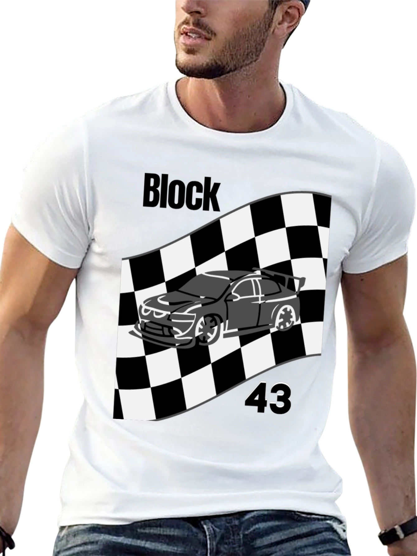 Block 43 Racing Tee