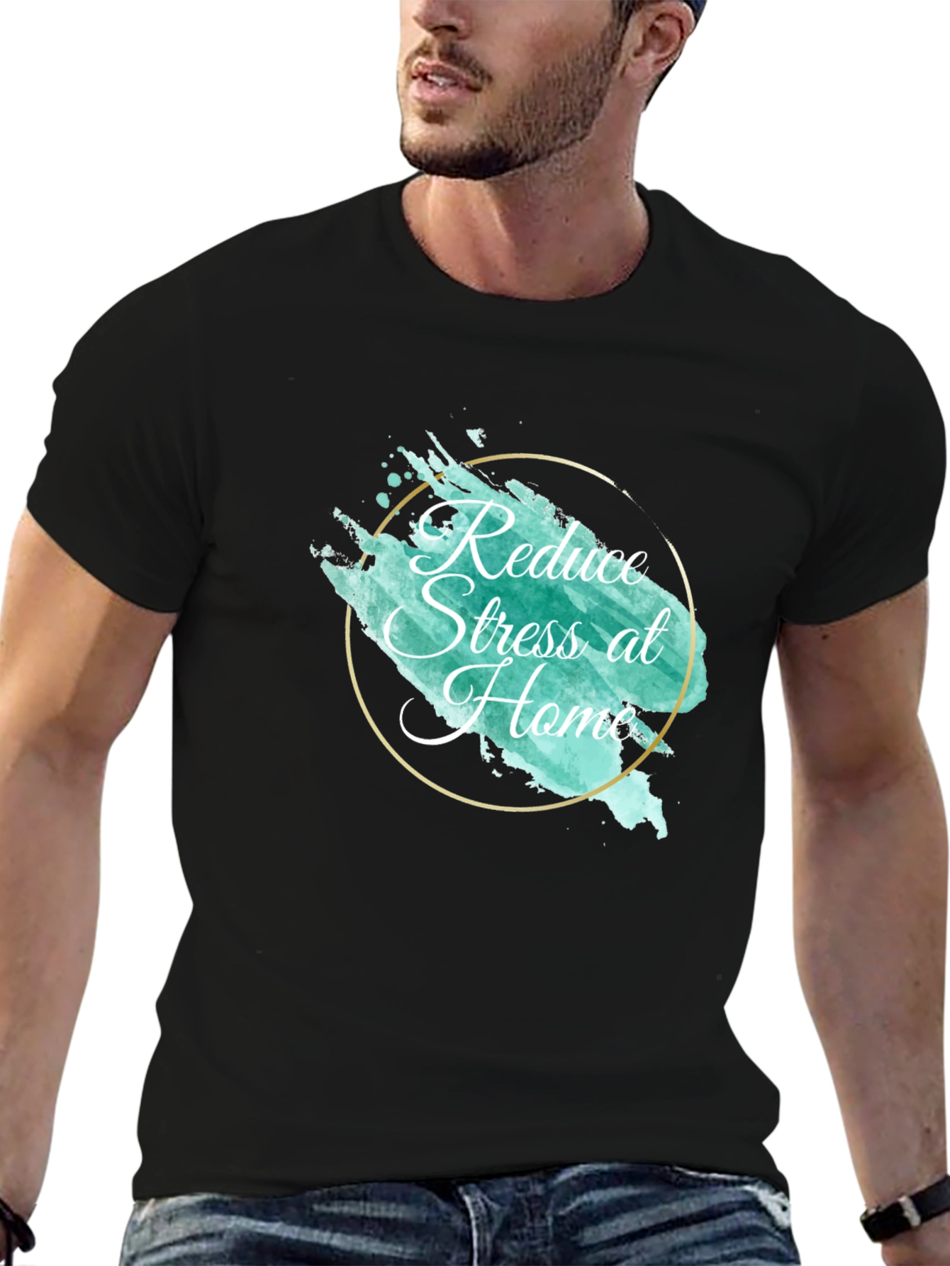 Reduce Stress at Home T-Shirt