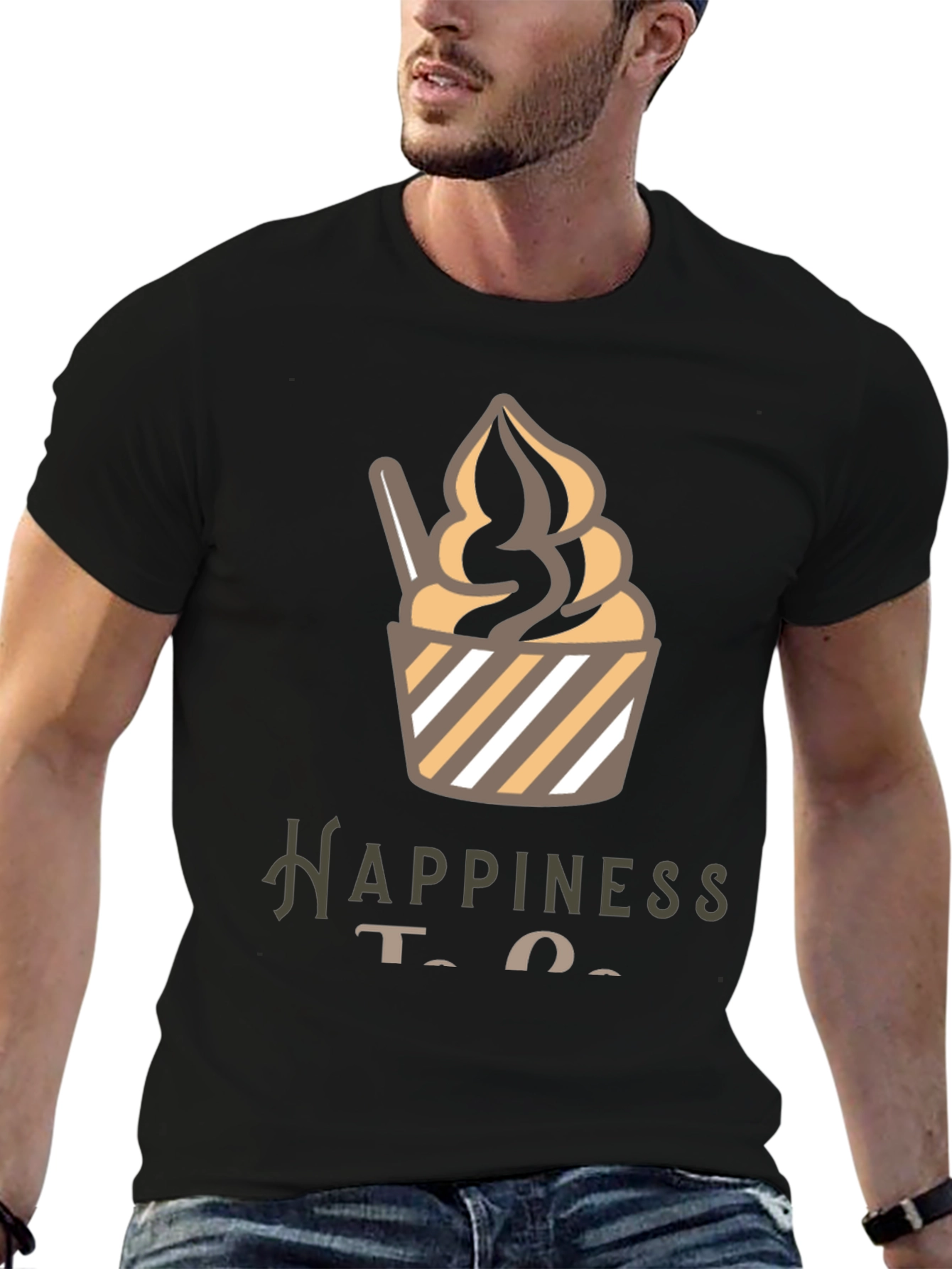 Happiness To Go Graphic Tee