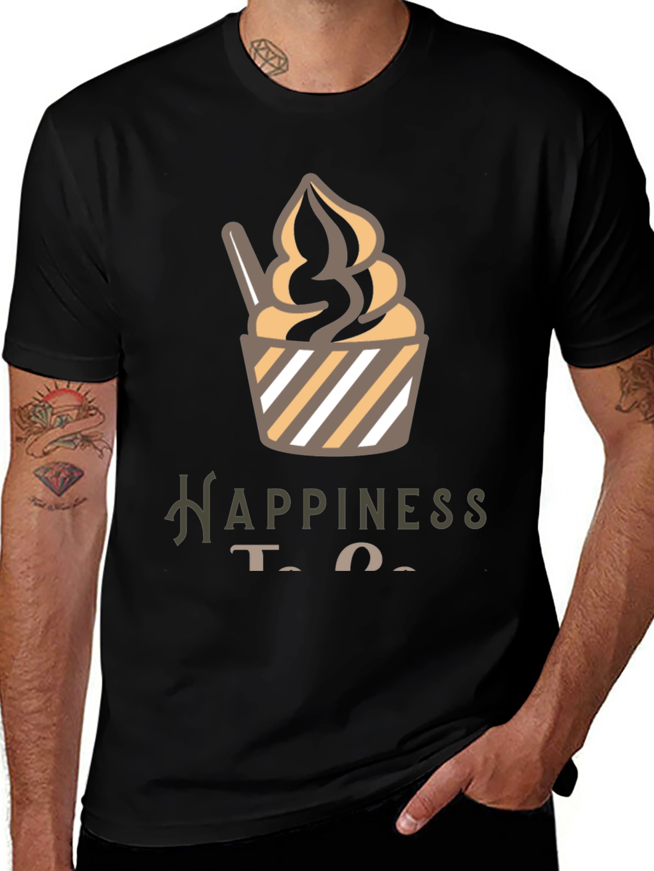Happiness To Go Graphic Tee