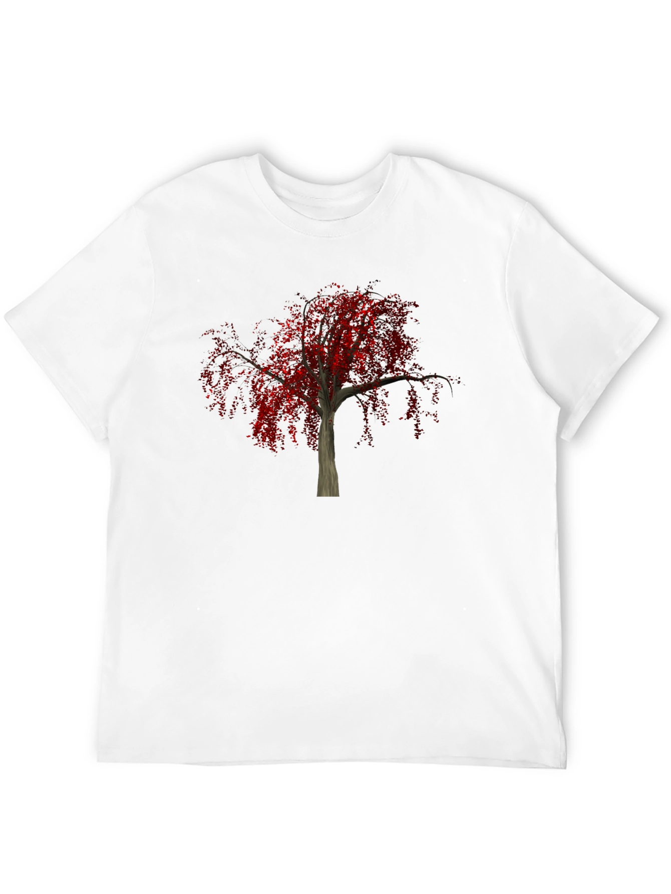 Autumn Tree Graphic T-Shirt - Black