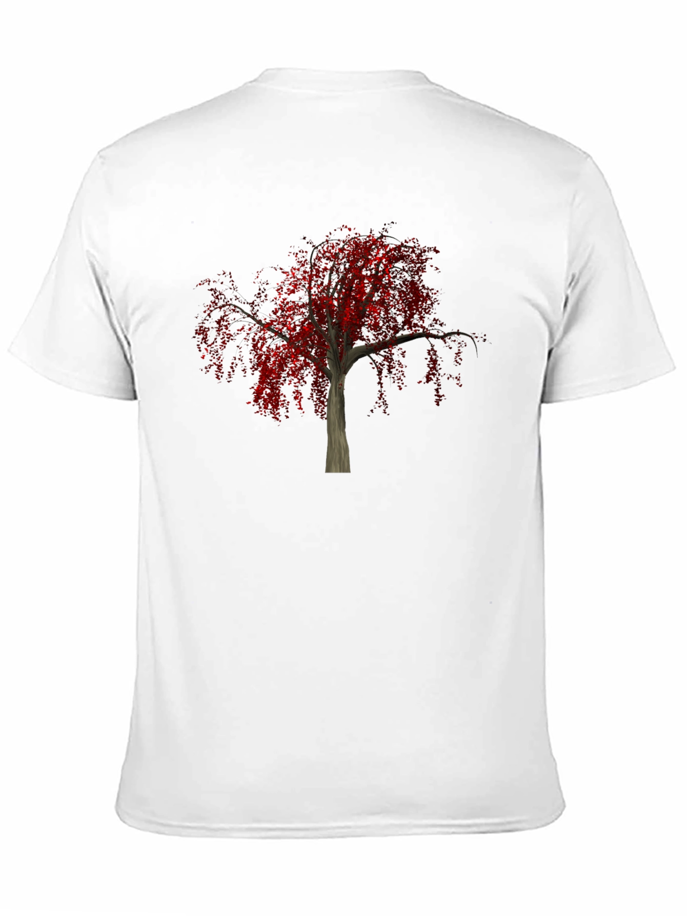Autumn Tree Graphic T-Shirt - Black