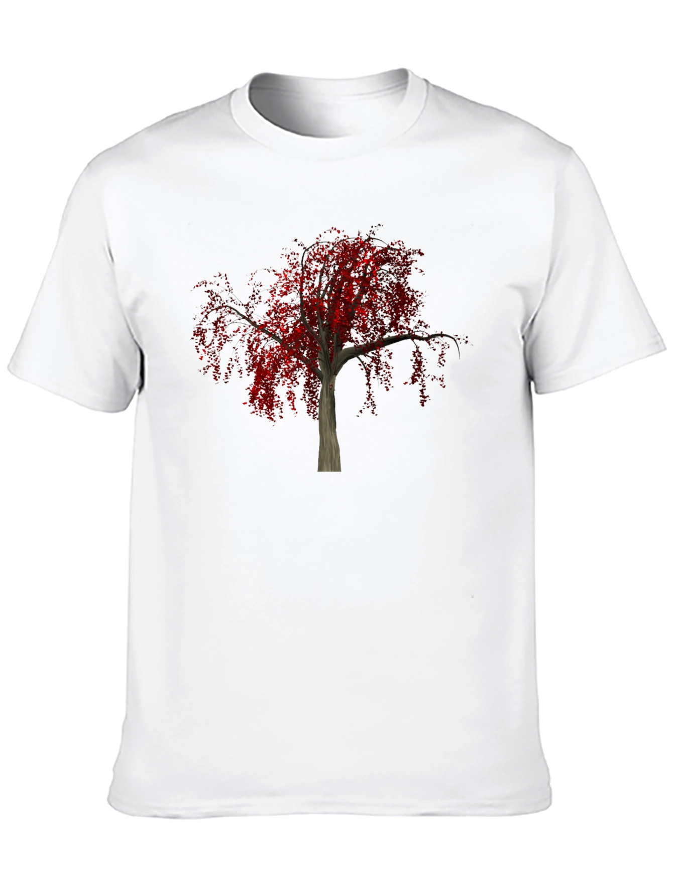 Autumn Tree Graphic T-Shirt - Black