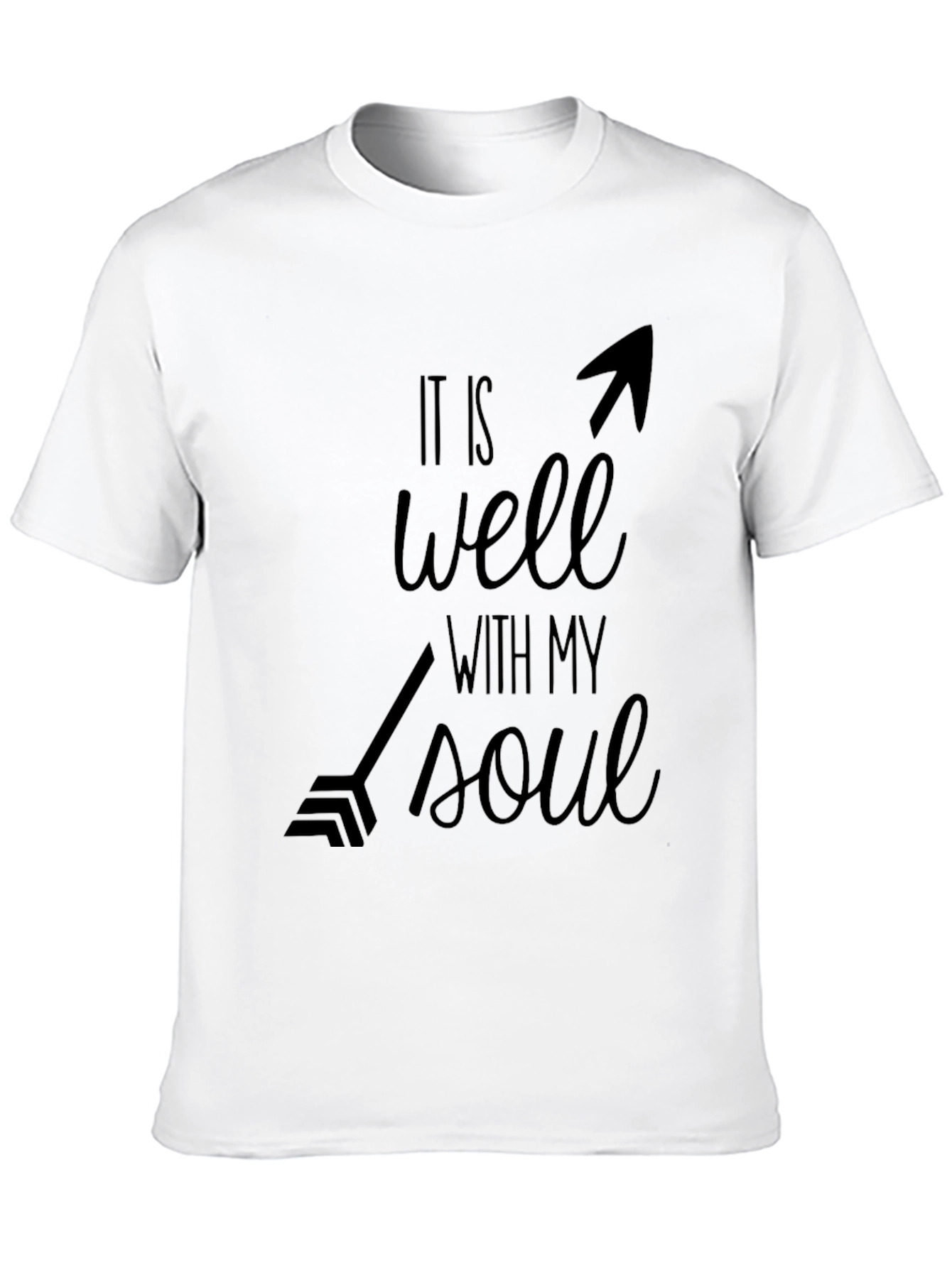 Well With My Soul Black T-Shirt