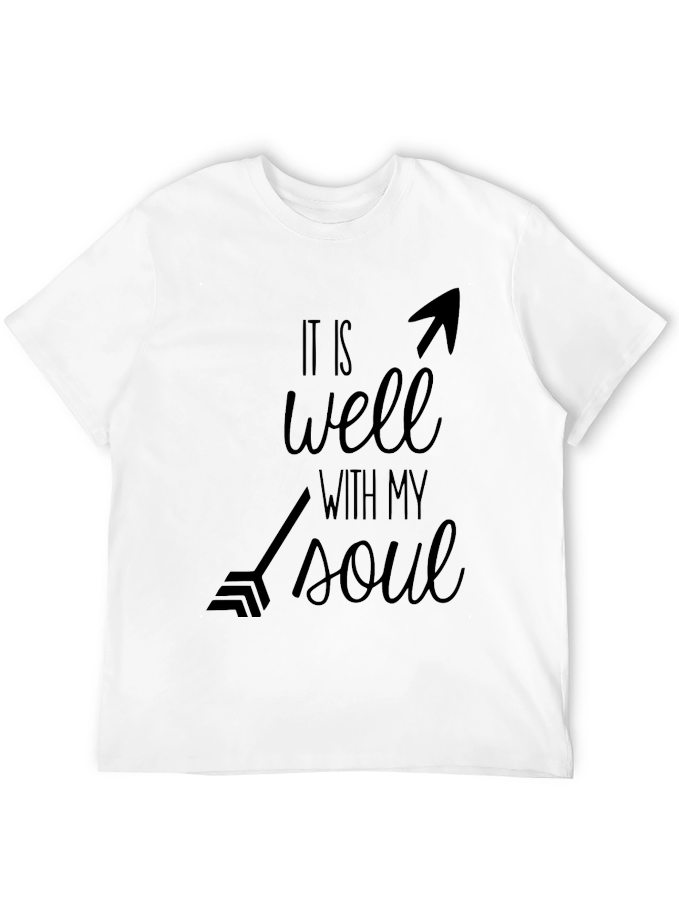 Well With My Soul Black T-Shirt
