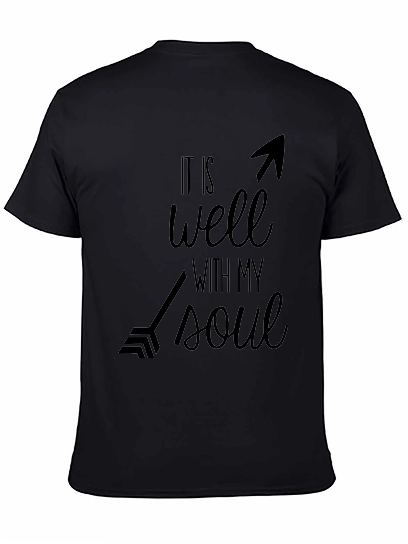Well With My Soul Black T-Shirt