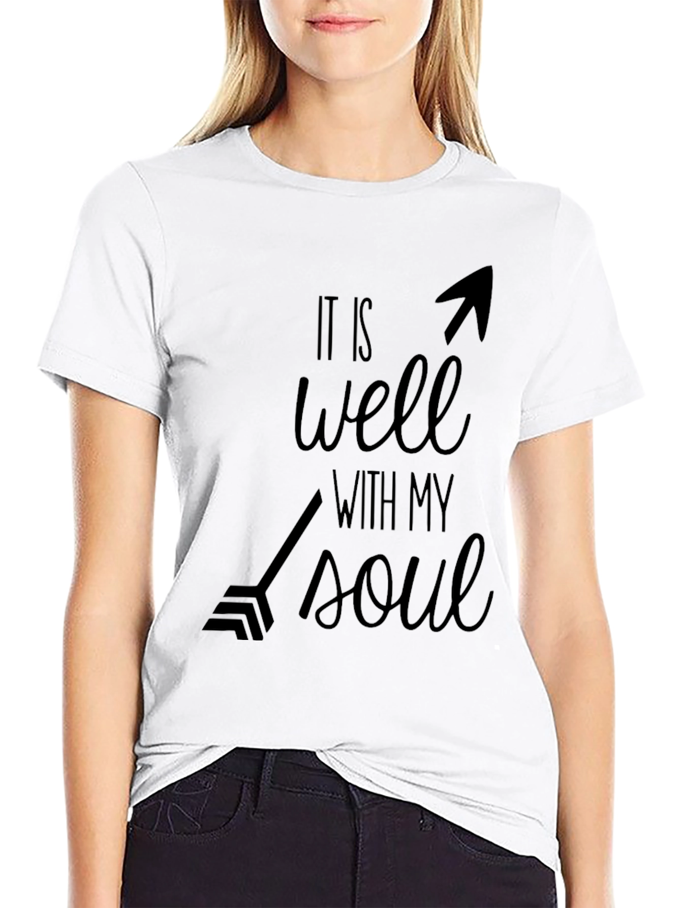 Well With My Soul Black T-Shirt
