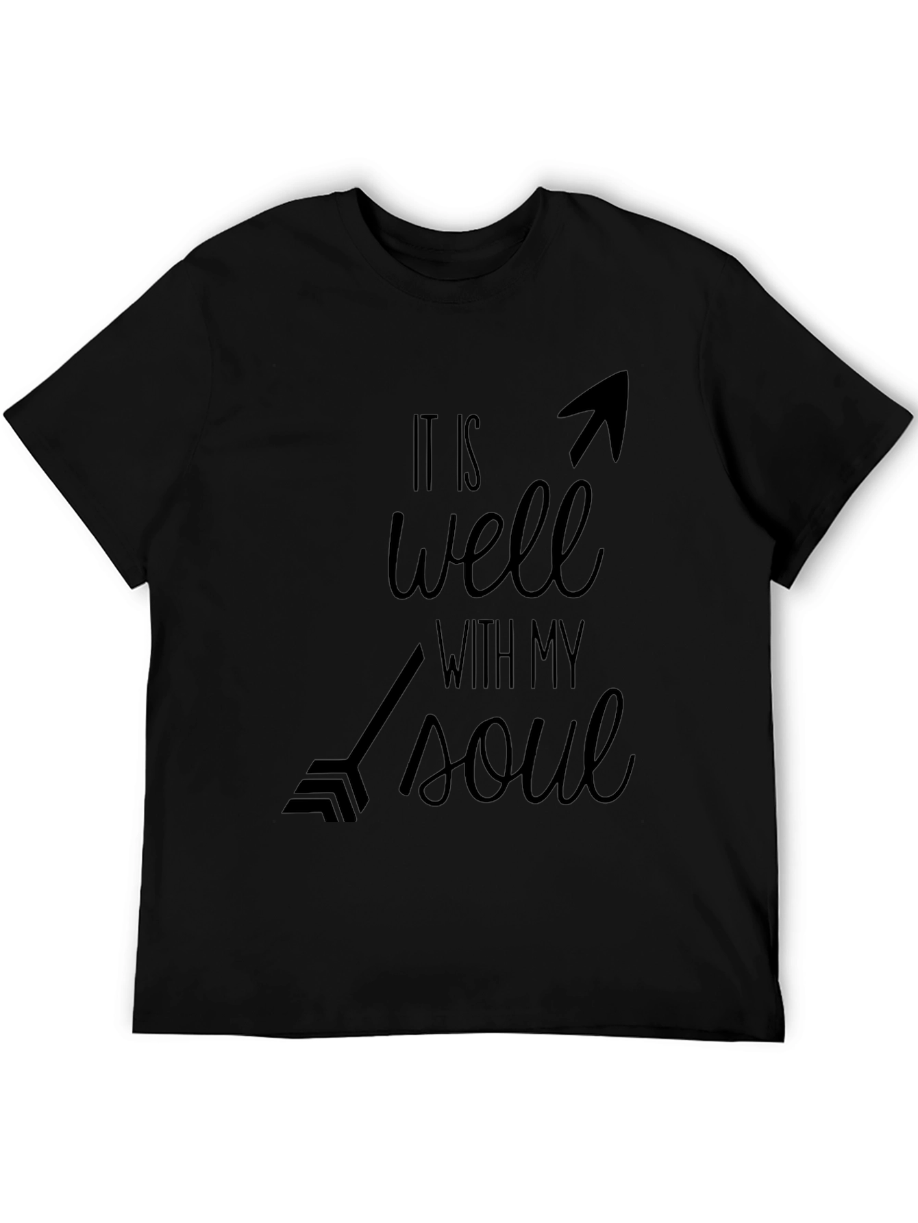 Well With My Soul Black T-Shirt