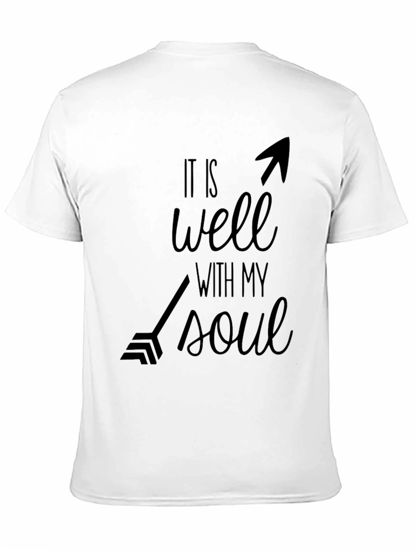 Well With My Soul Black T-Shirt
