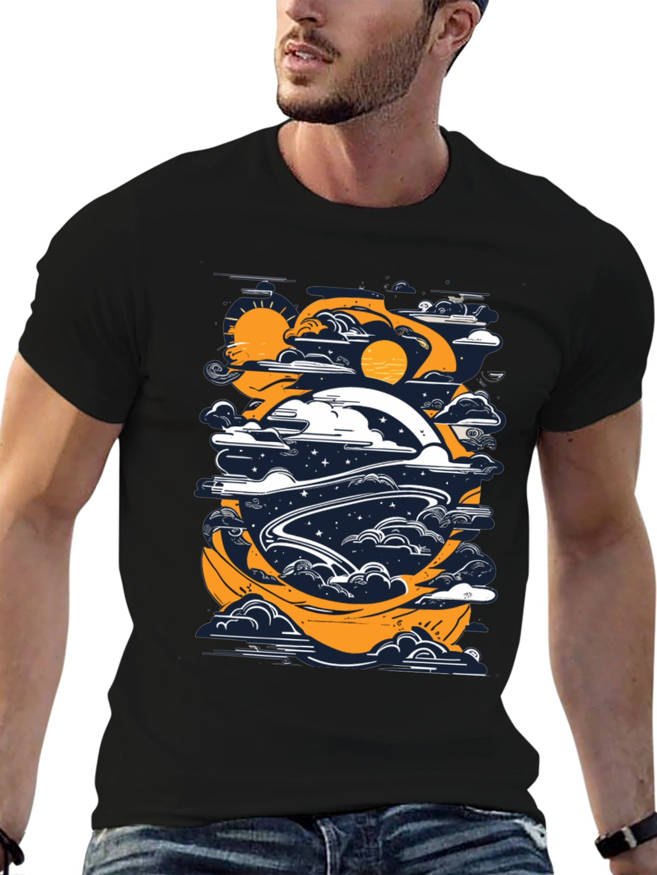 Celestial Journey Graphic Tee