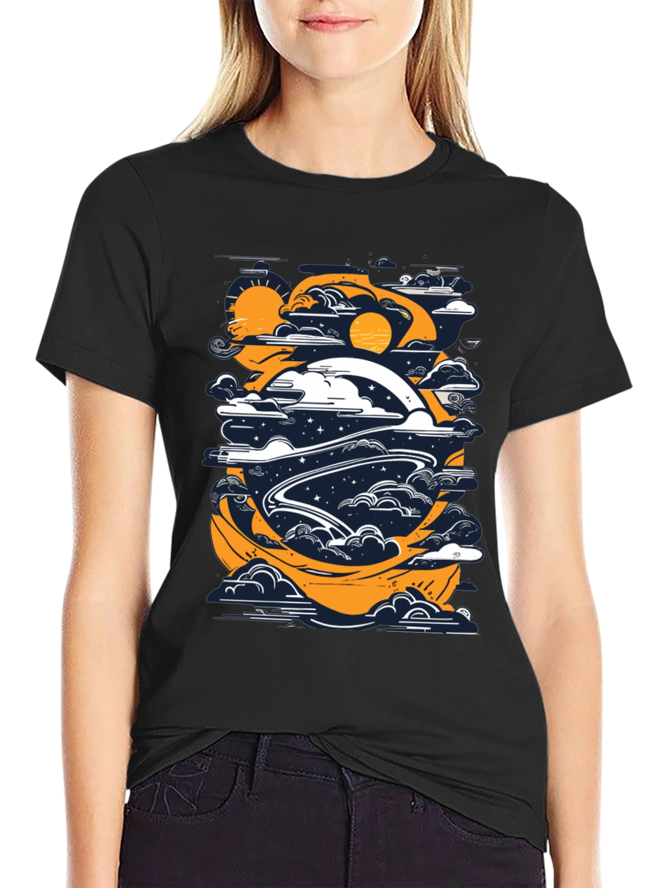 Celestial Journey Graphic Tee