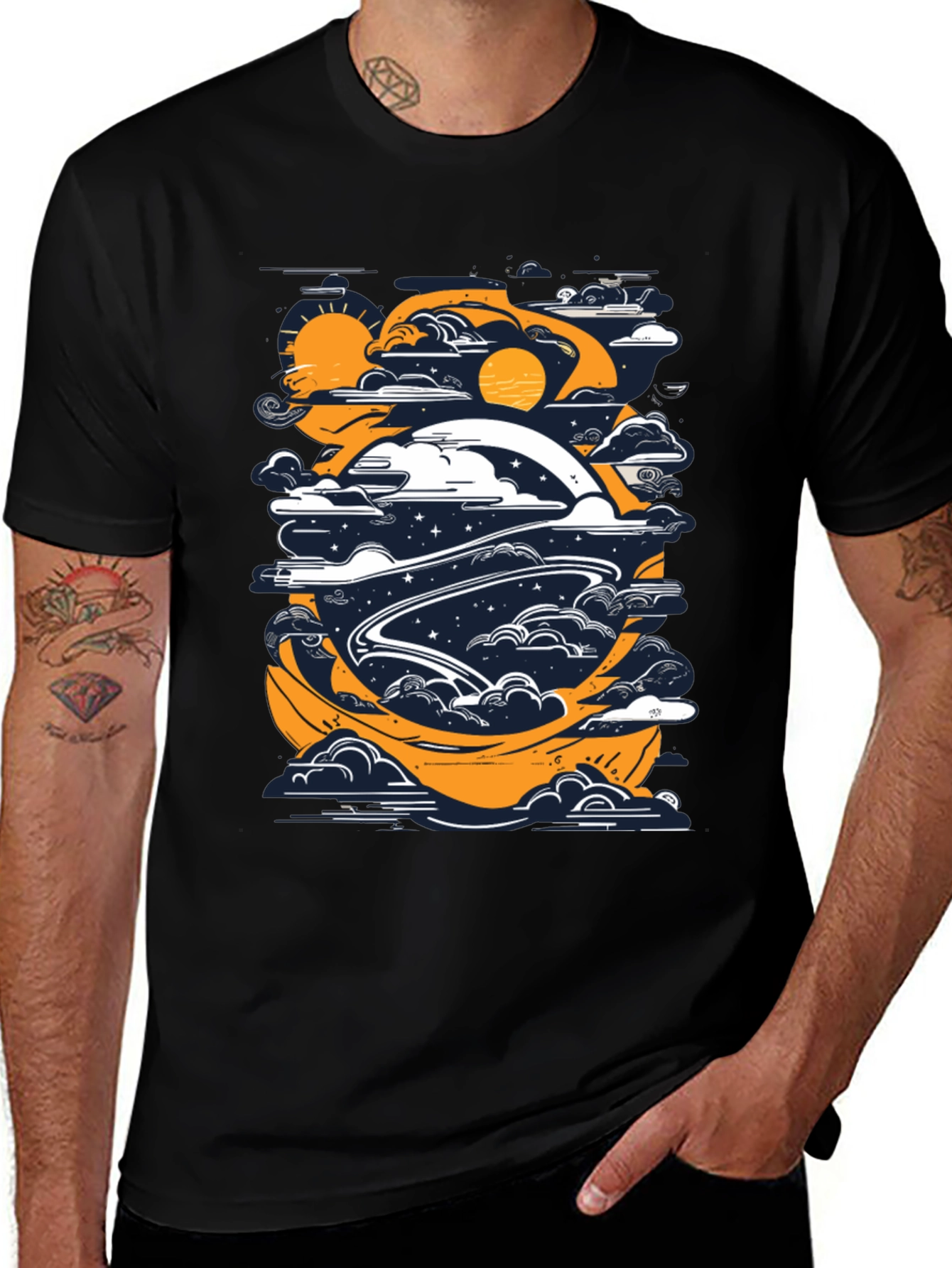 Celestial Journey Graphic Tee