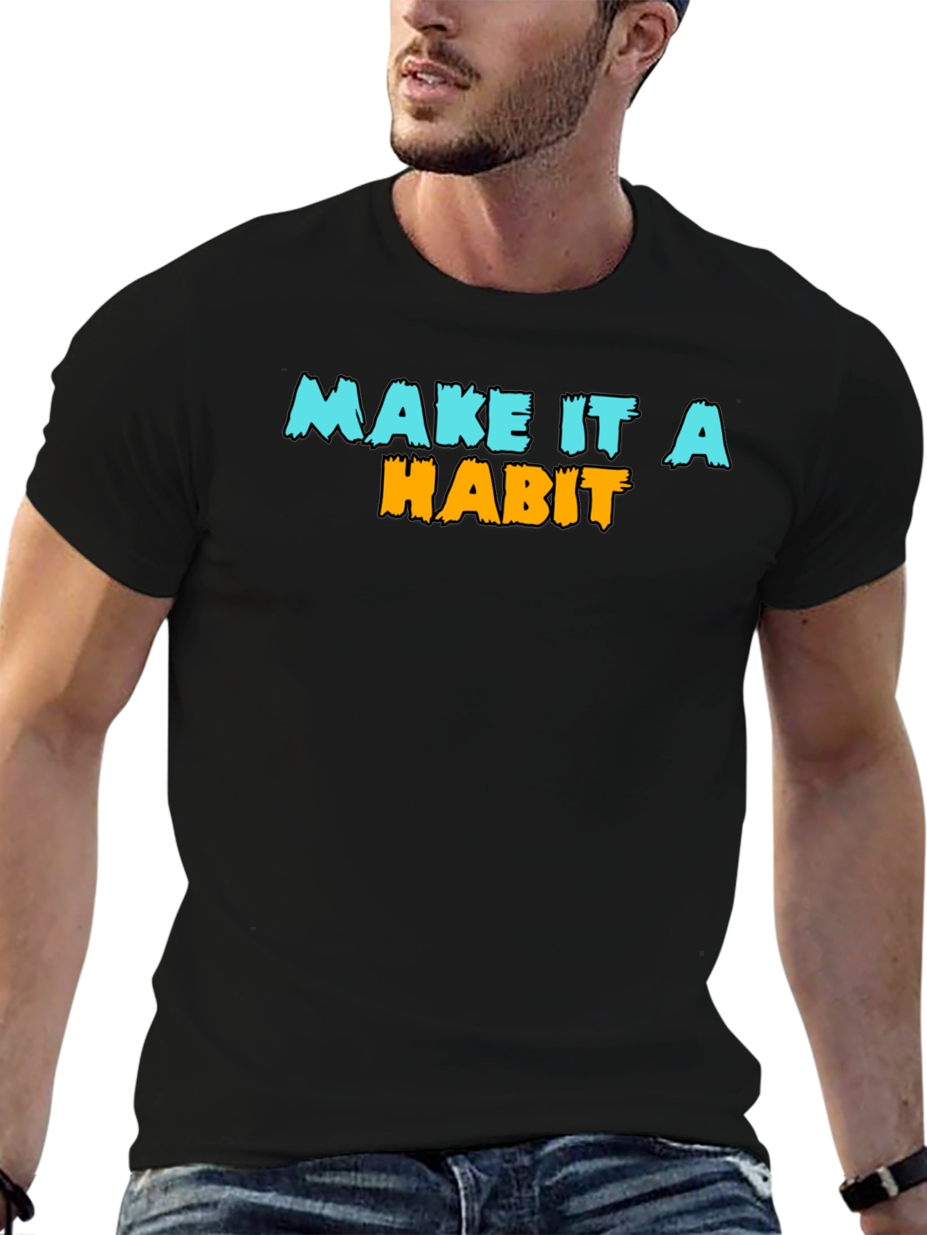 Make It A Habit Graphic Tee