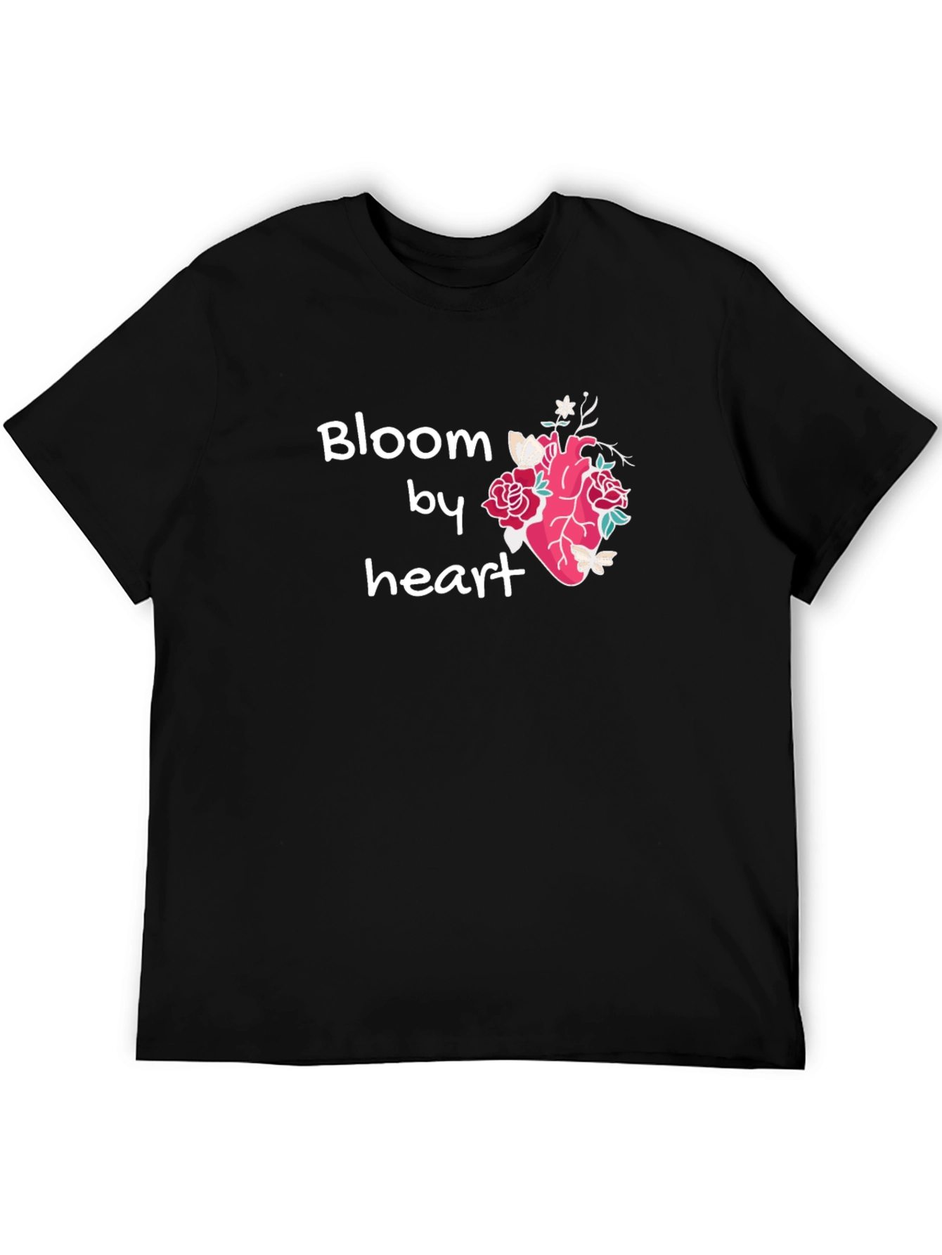 Bloom By Heart T-Shirt Floral Heart Tee