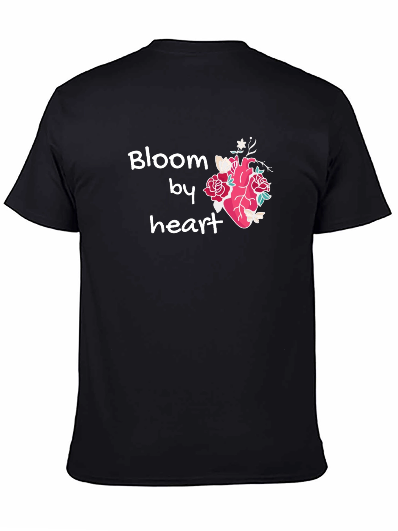 Bloom By Heart T-Shirt Floral Heart Tee