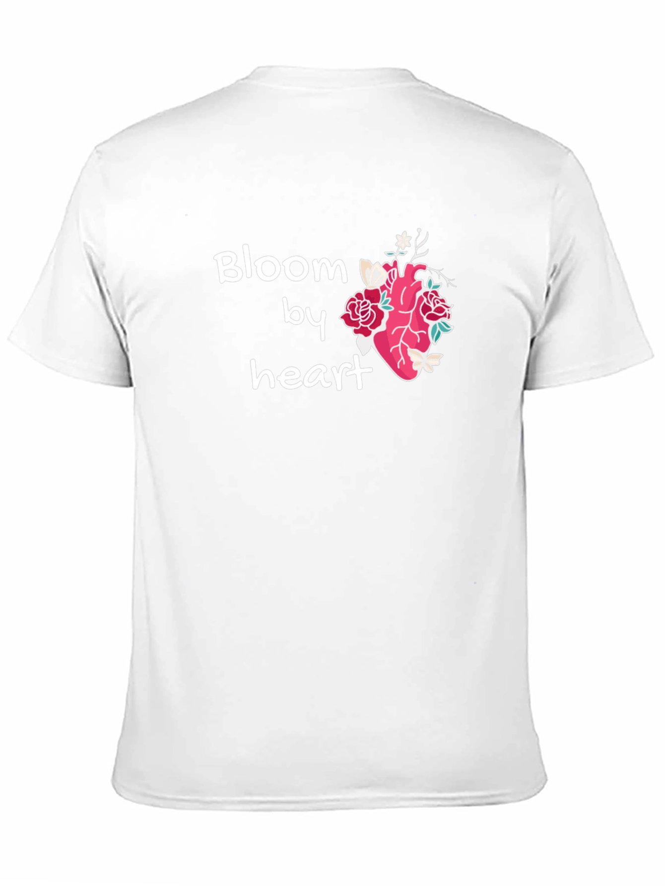 Bloom By Heart T-Shirt Floral Heart Tee