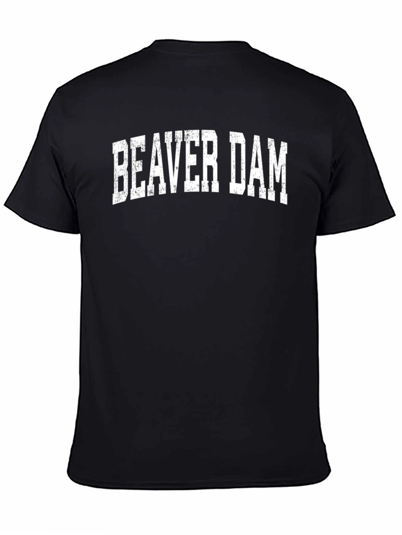 Beaver Dam Graphic T-Shirt - Bold Text Tee