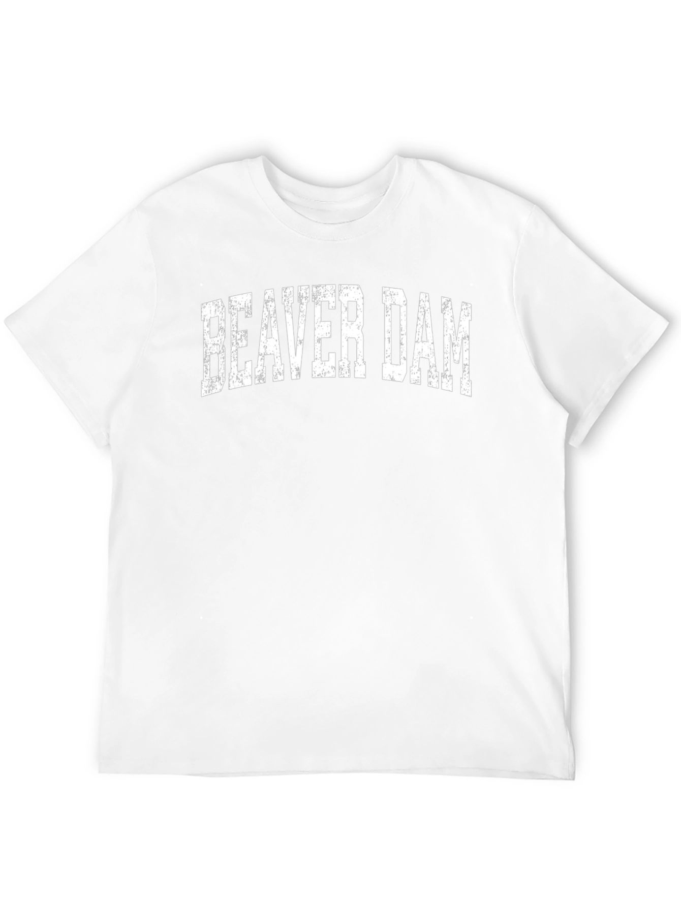 Beaver Dam Graphic T-Shirt - Bold Text Tee