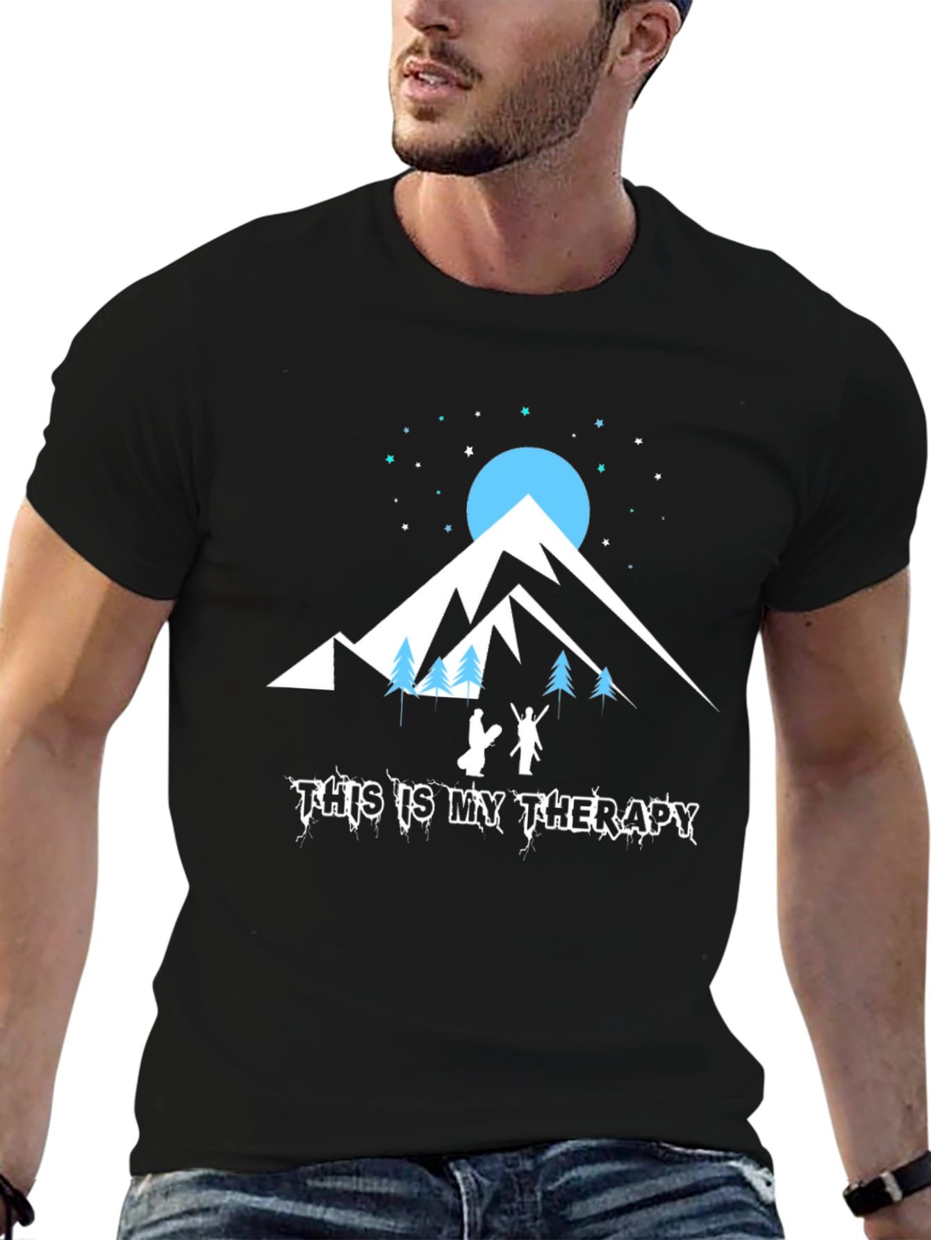 Mountains Are My Therapy T-Shirt