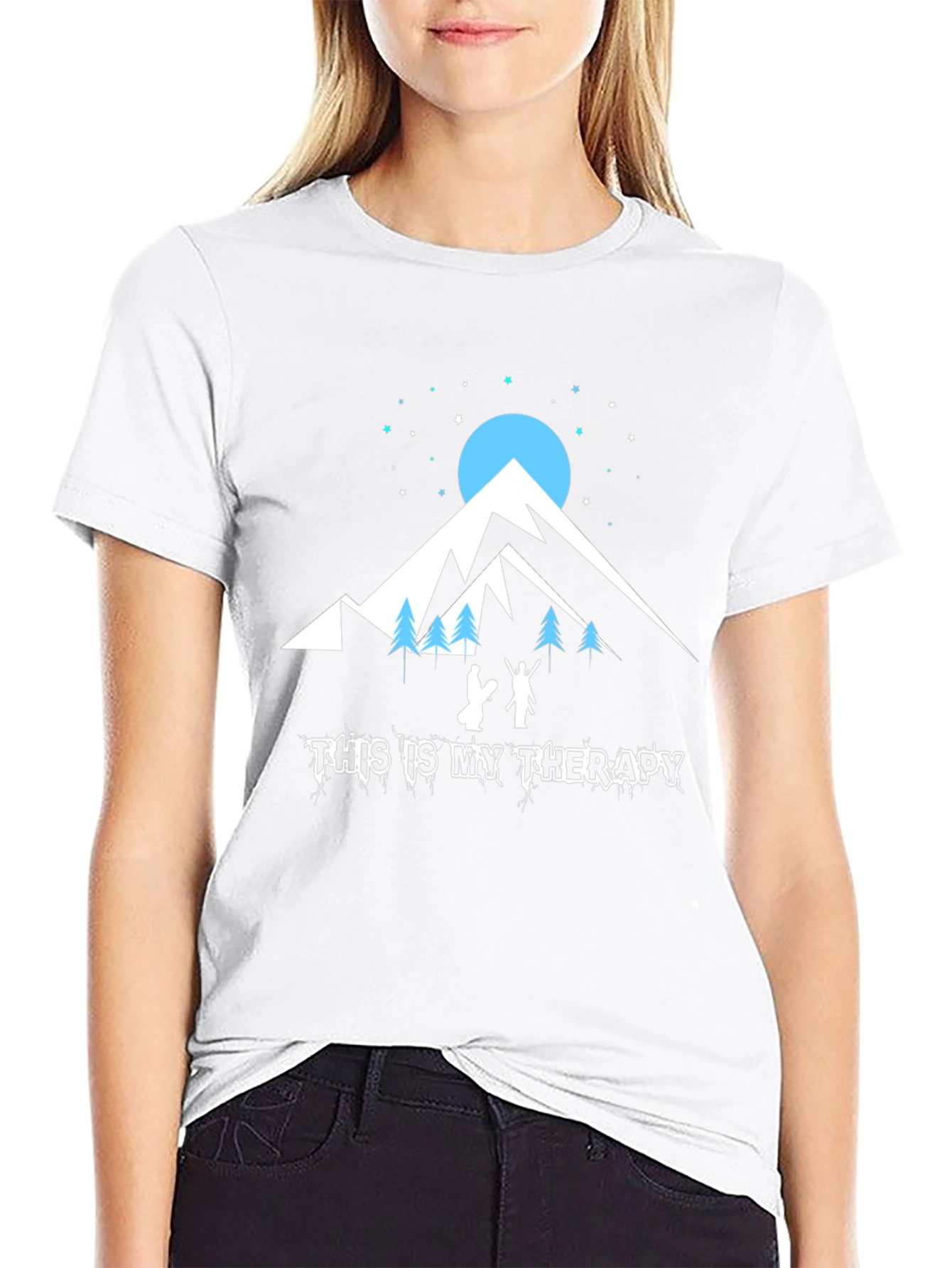 Mountains Are My Therapy T-Shirt