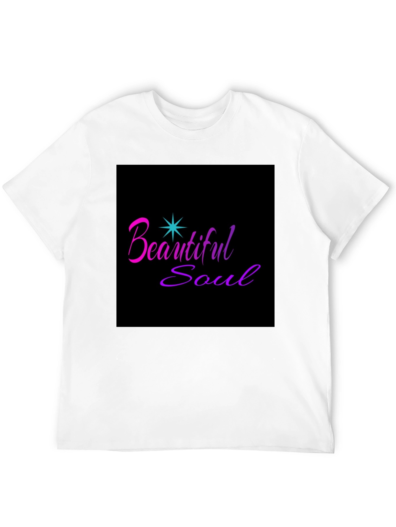 Beautiful Soul Graphic Tee - Stylish Black T-Shirt