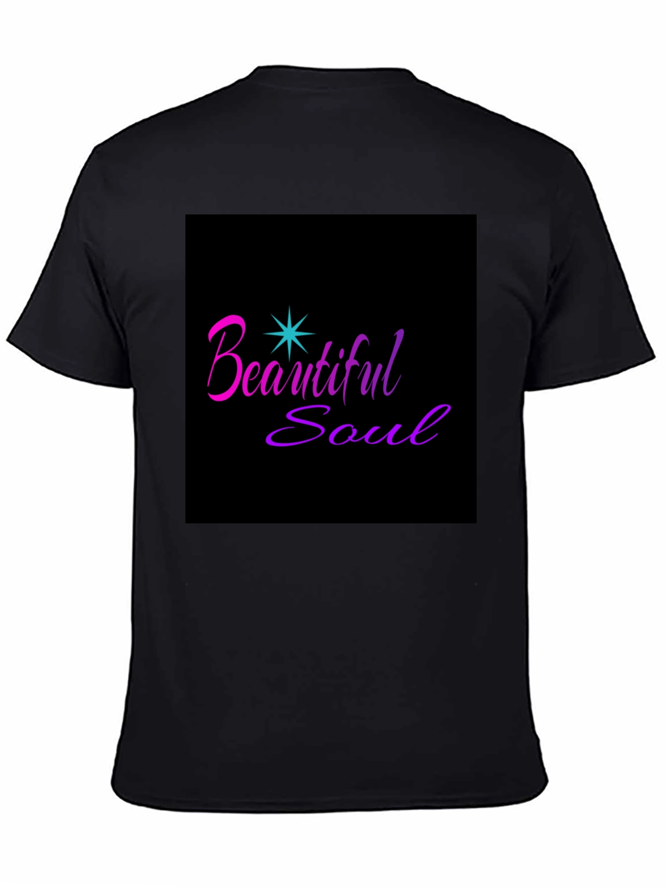 Beautiful Soul Graphic Tee - Stylish Black T-Shirt