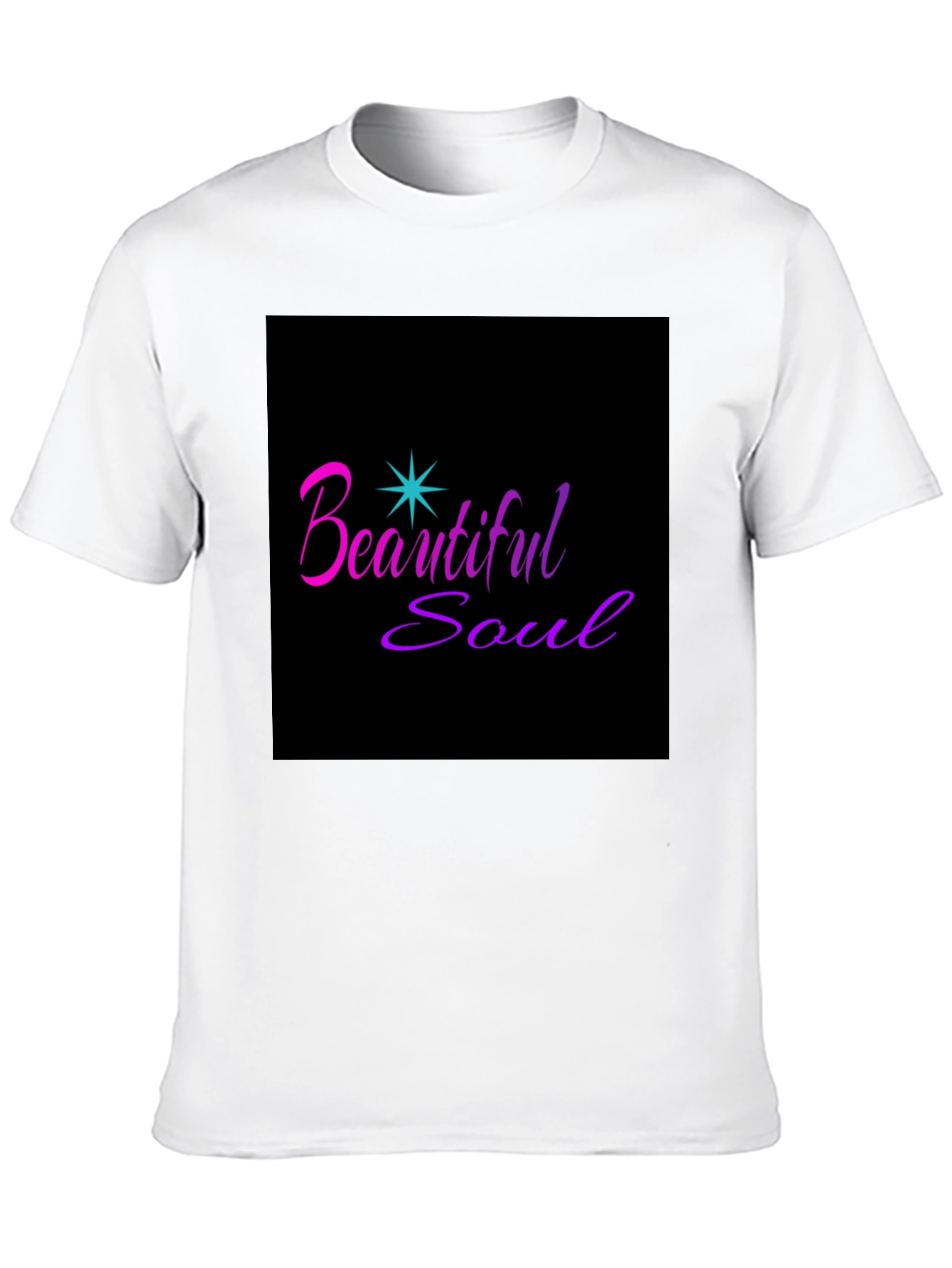 Beautiful Soul Graphic Tee - Stylish Black T-Shirt