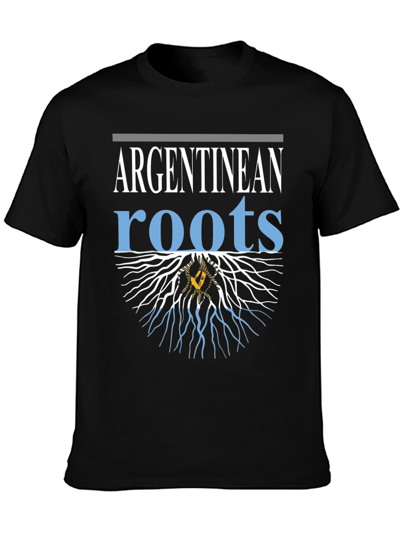 Argentinean Roots Graphic T-Shirt - Black