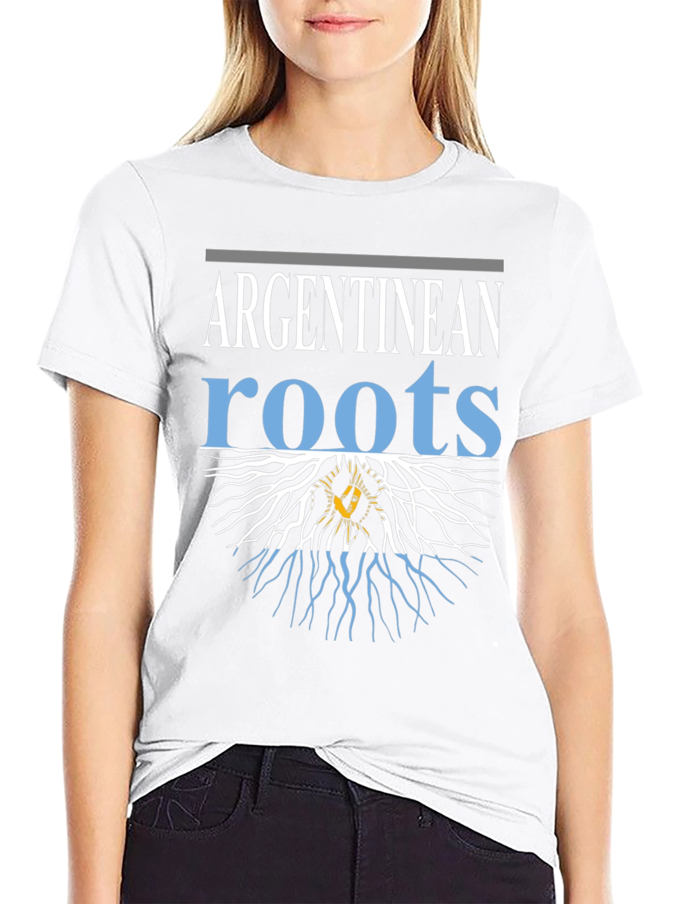 Argentinean Roots Graphic T-Shirt - Black