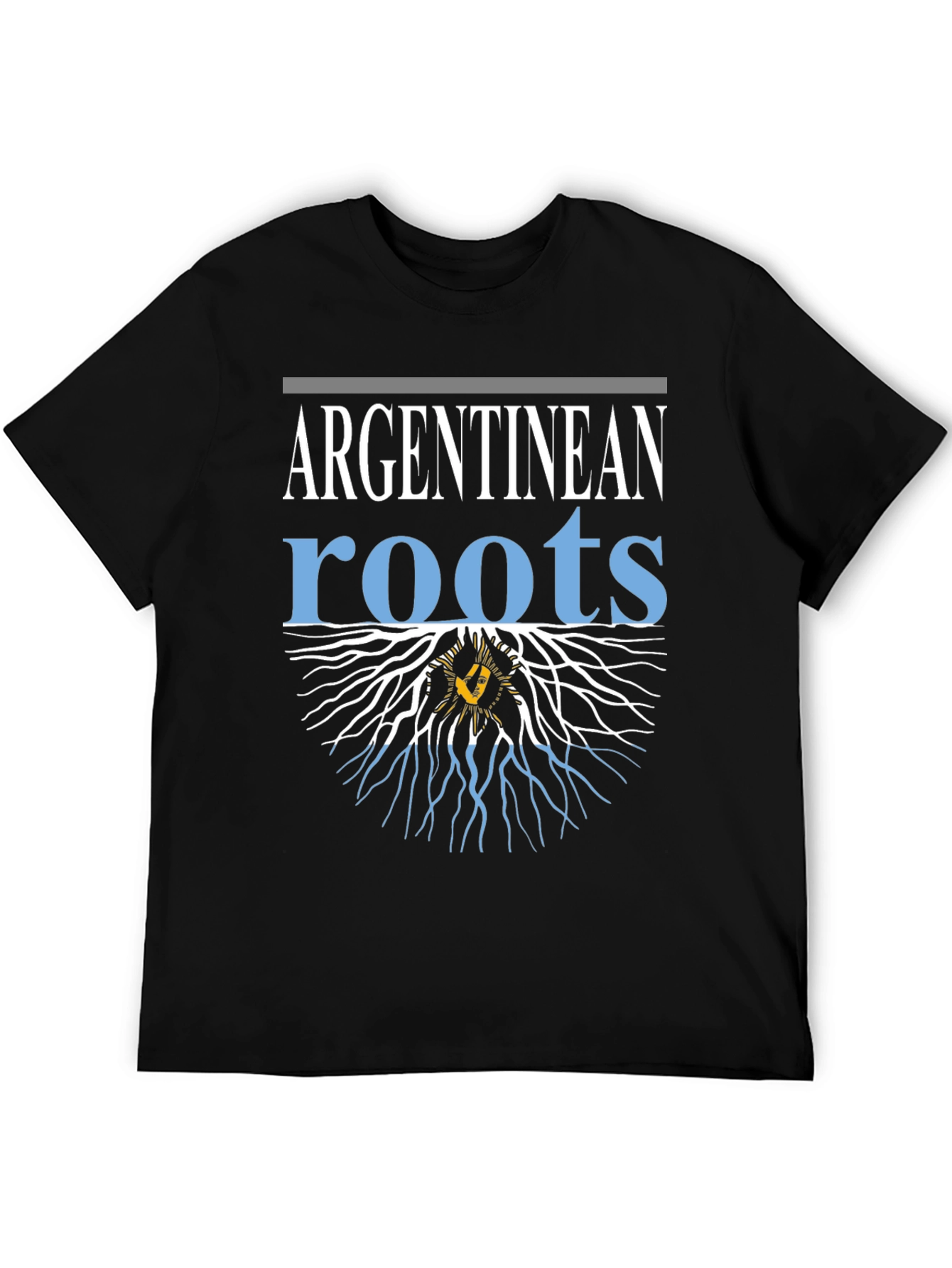 Argentinean Roots Graphic T-Shirt - Black