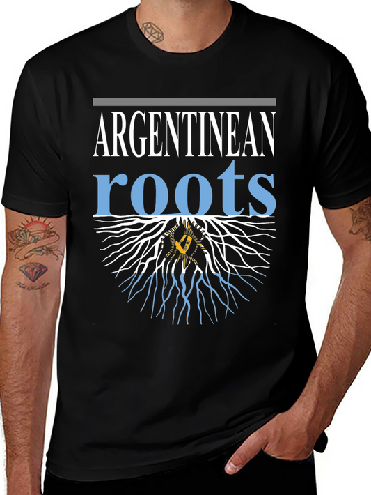 Argentinean Roots Graphic T-Shirt - Black
