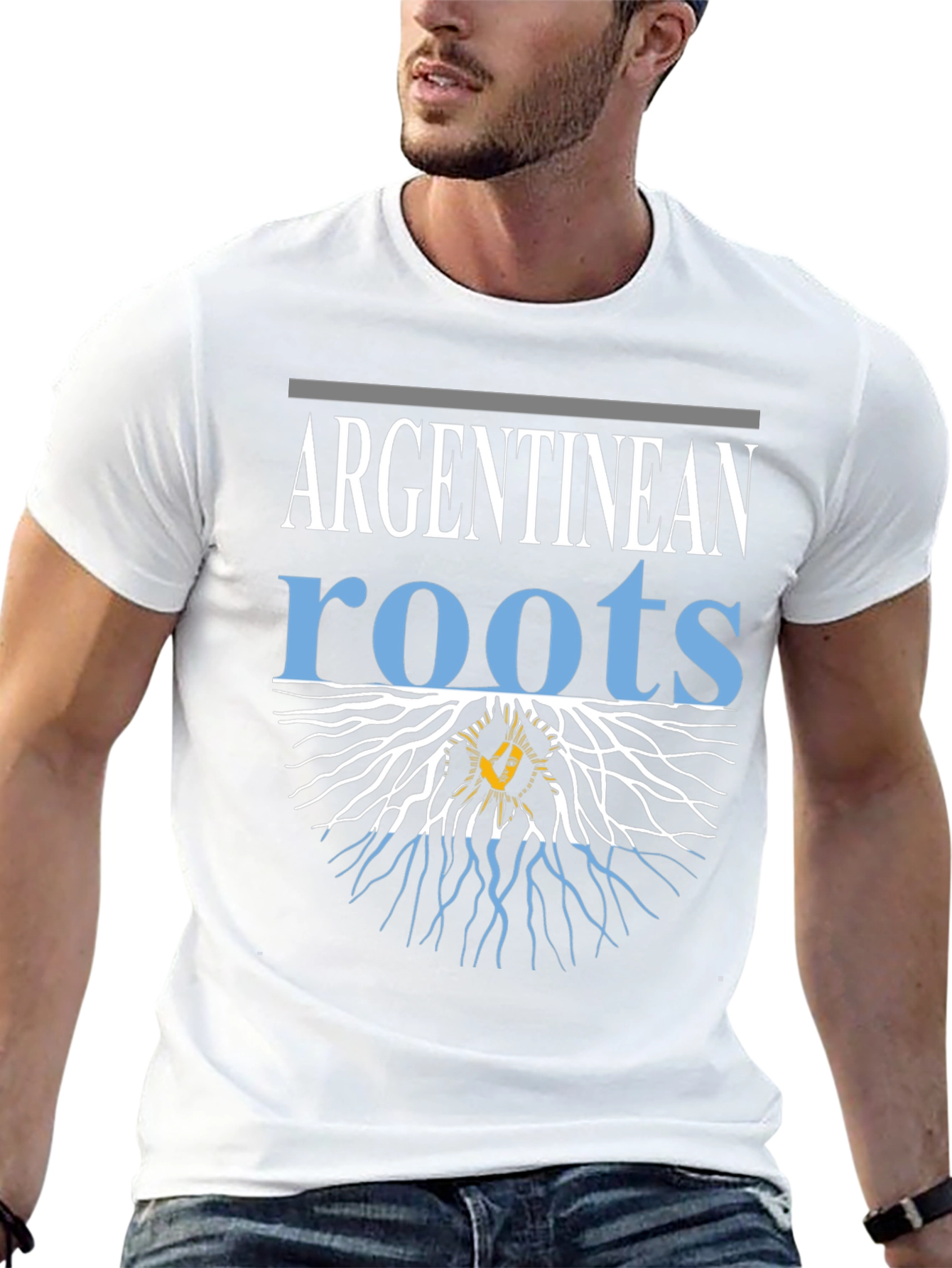 Argentinean Roots Graphic T-Shirt - Black