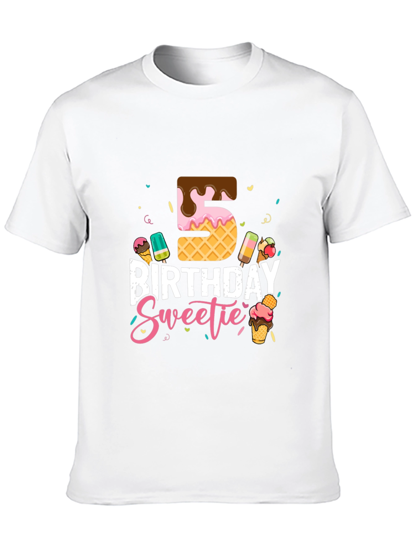 5th Birthday Sweetie T-Shirt