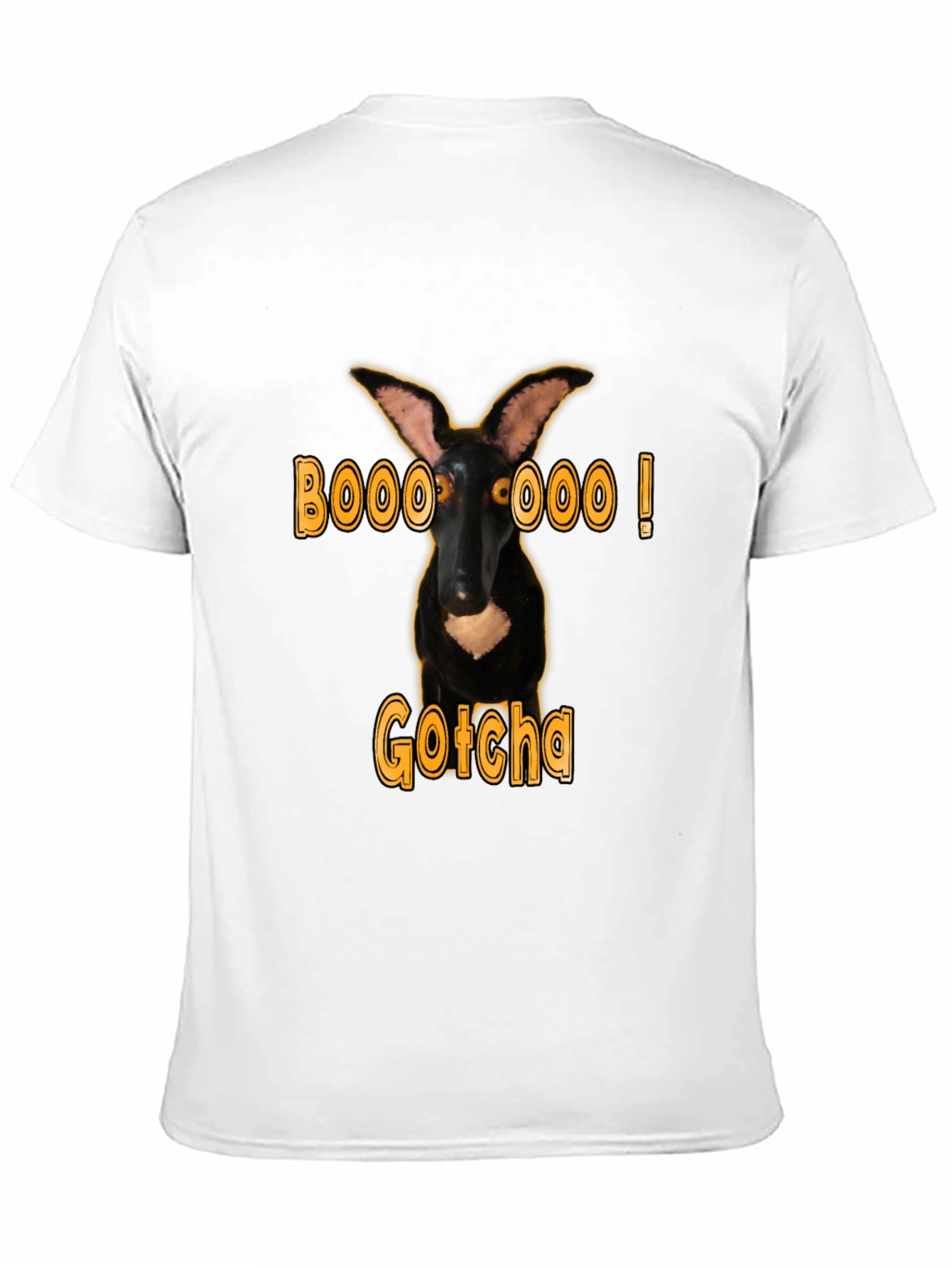 Boo! Funny Dog Halloween T-Shirt - Gotcha!