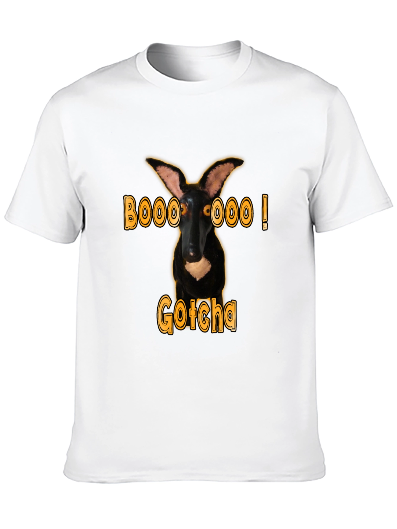 Boo! Funny Dog Halloween T-Shirt - Gotcha!