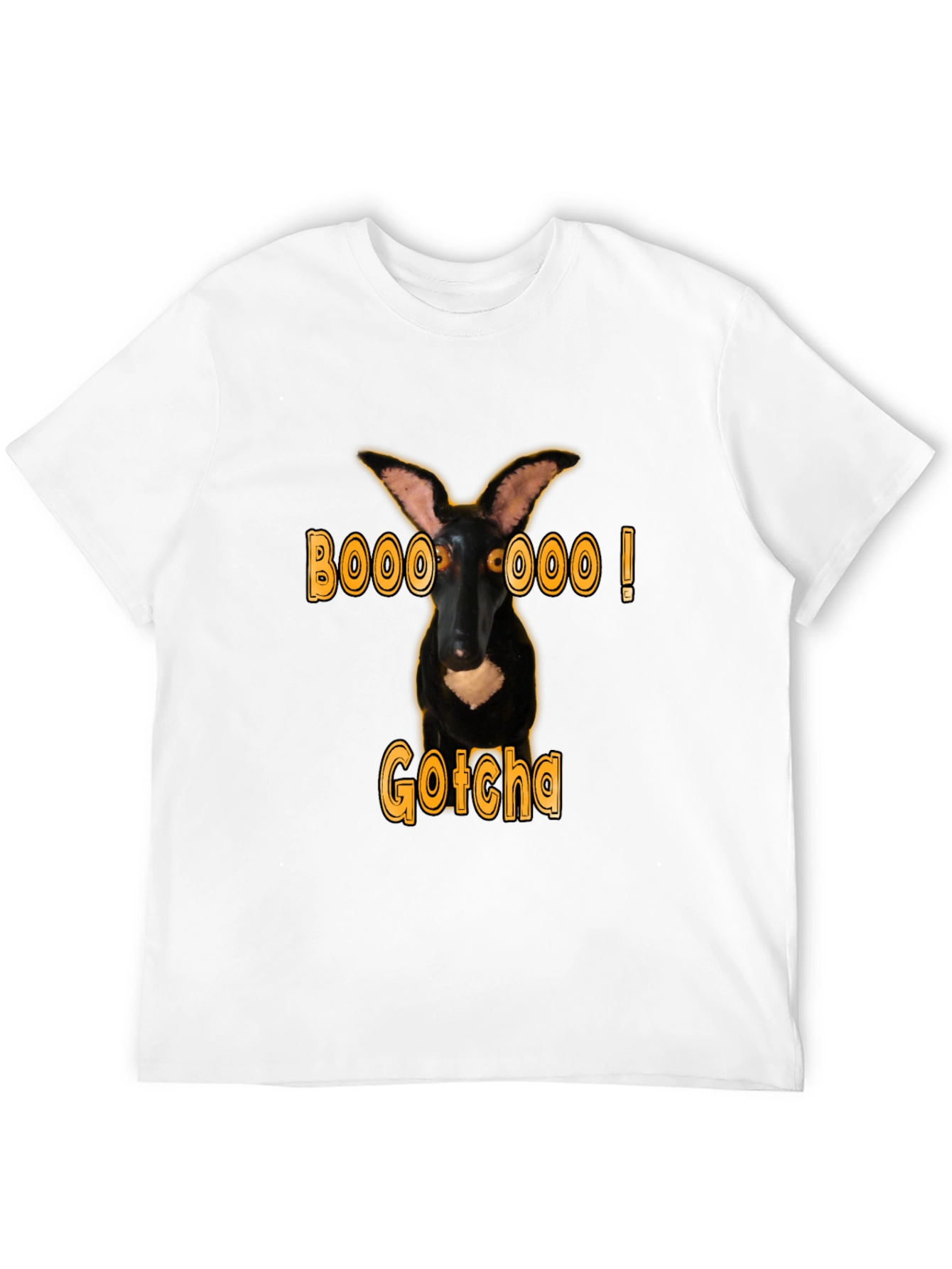 Boo! Funny Dog Halloween T-Shirt - Gotcha!