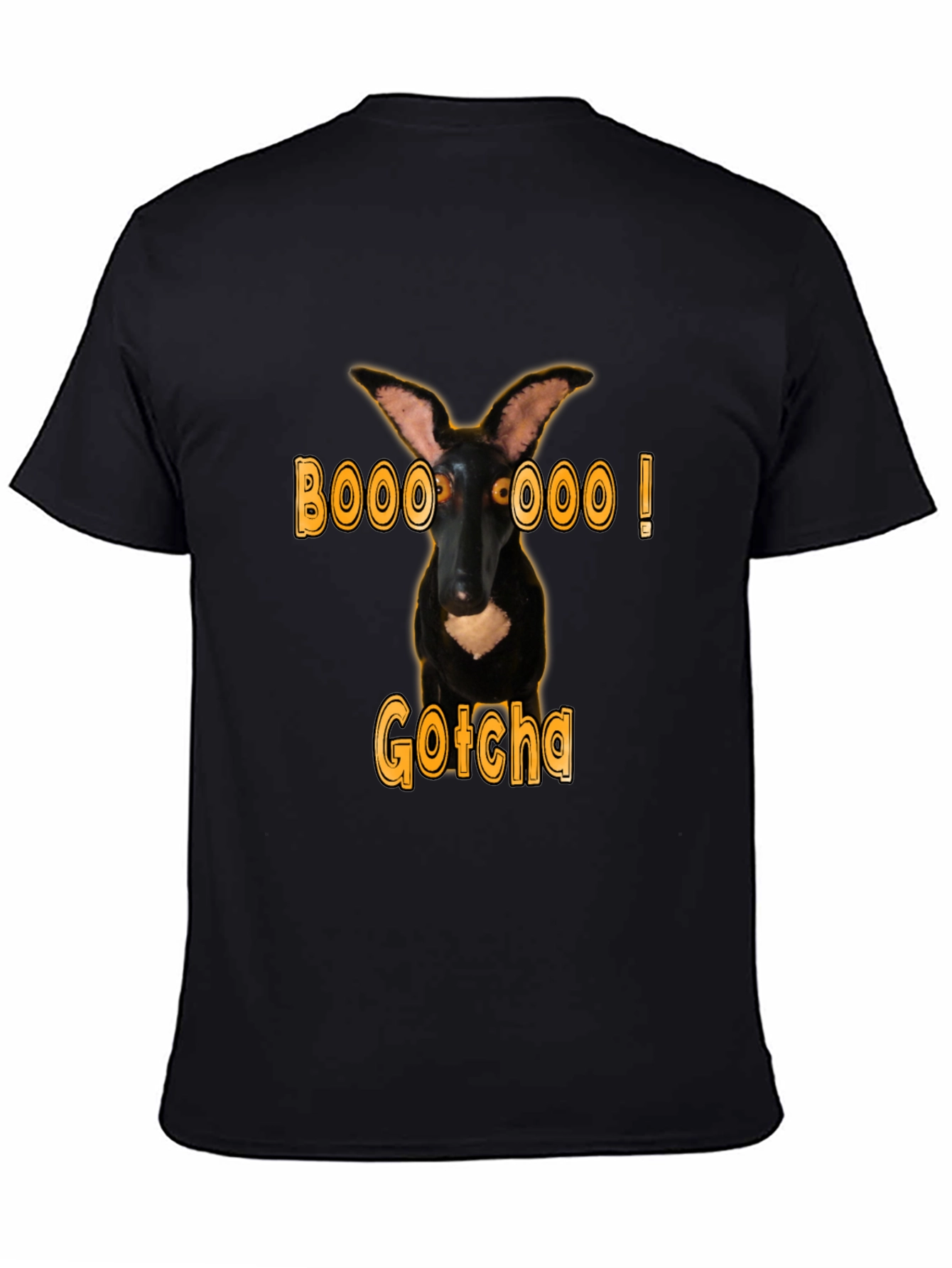 Boo! Funny Dog Halloween T-Shirt - Gotcha!
