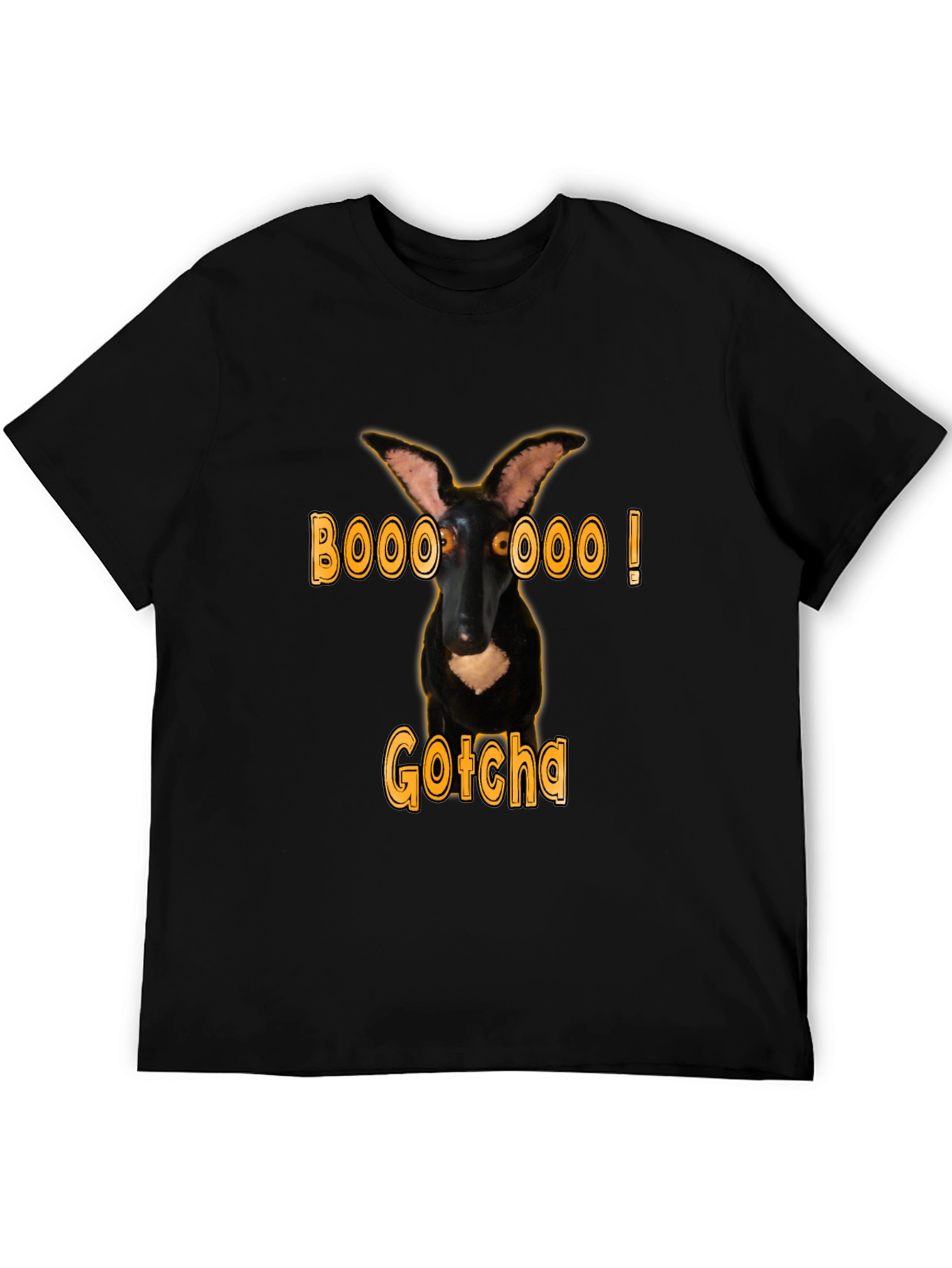 Boo! Funny Dog Halloween T-Shirt - Gotcha!