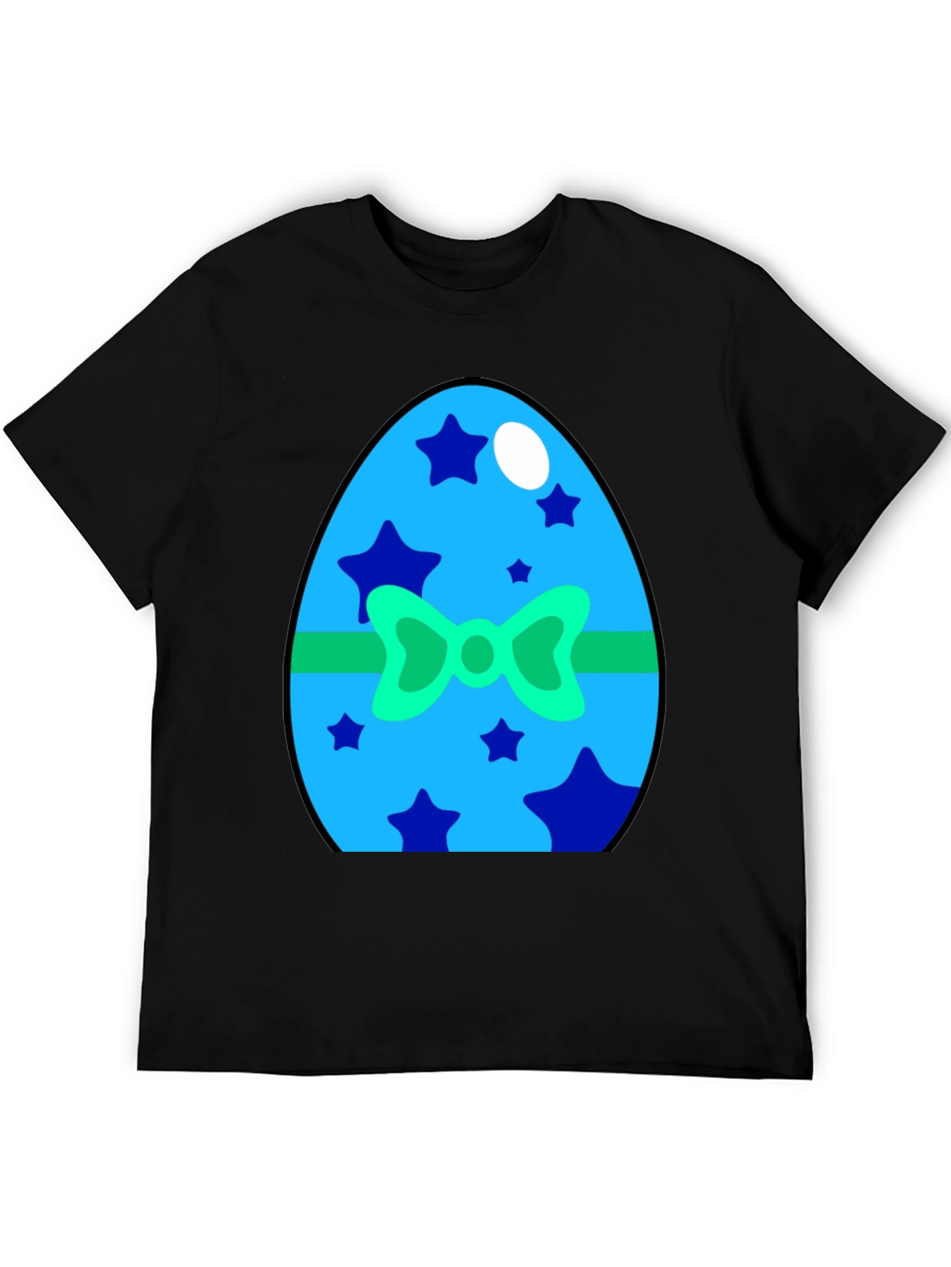 Festive Easter Egg Graphic Tee - Holiday Celebration