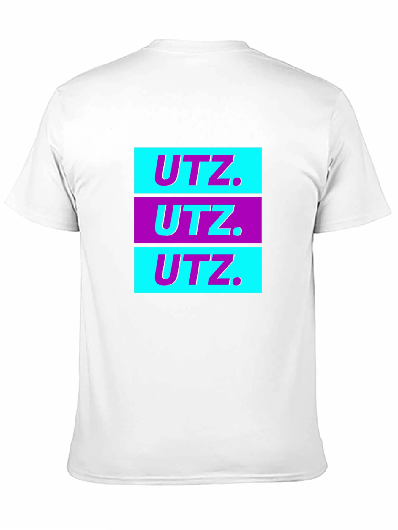 Retro UTZ Graphic Tee - Black Cotton Blend