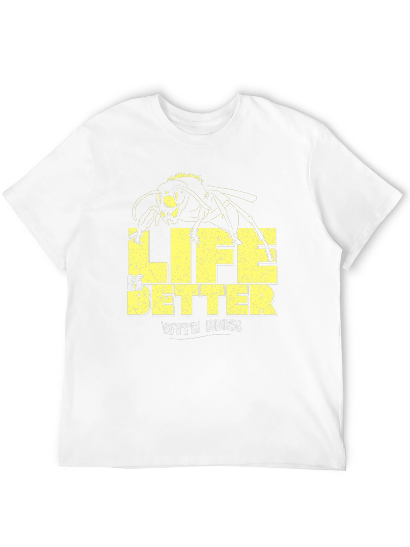 Life is Better with Bees Black T-Shirt