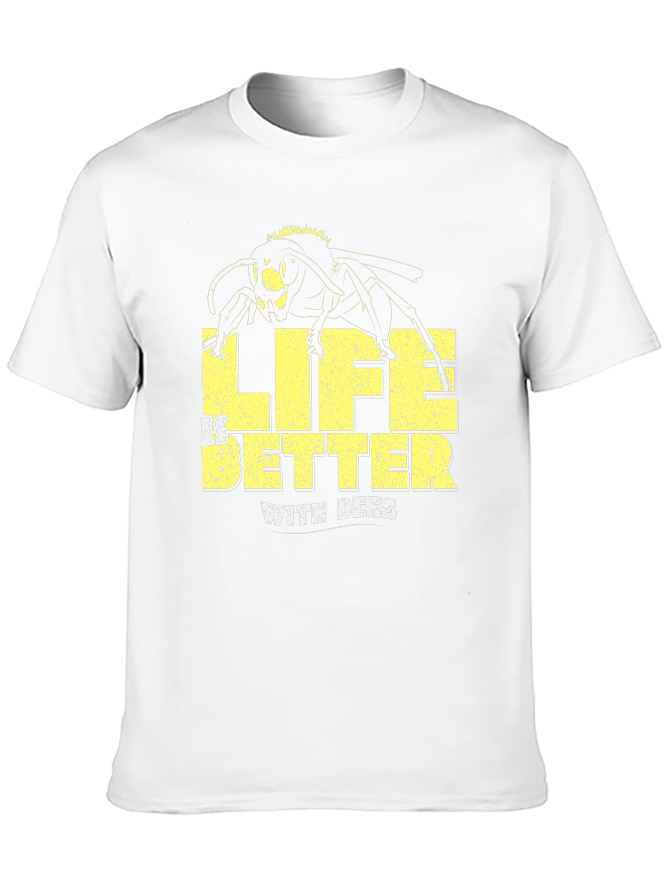Life is Better with Bees Black T-Shirt
