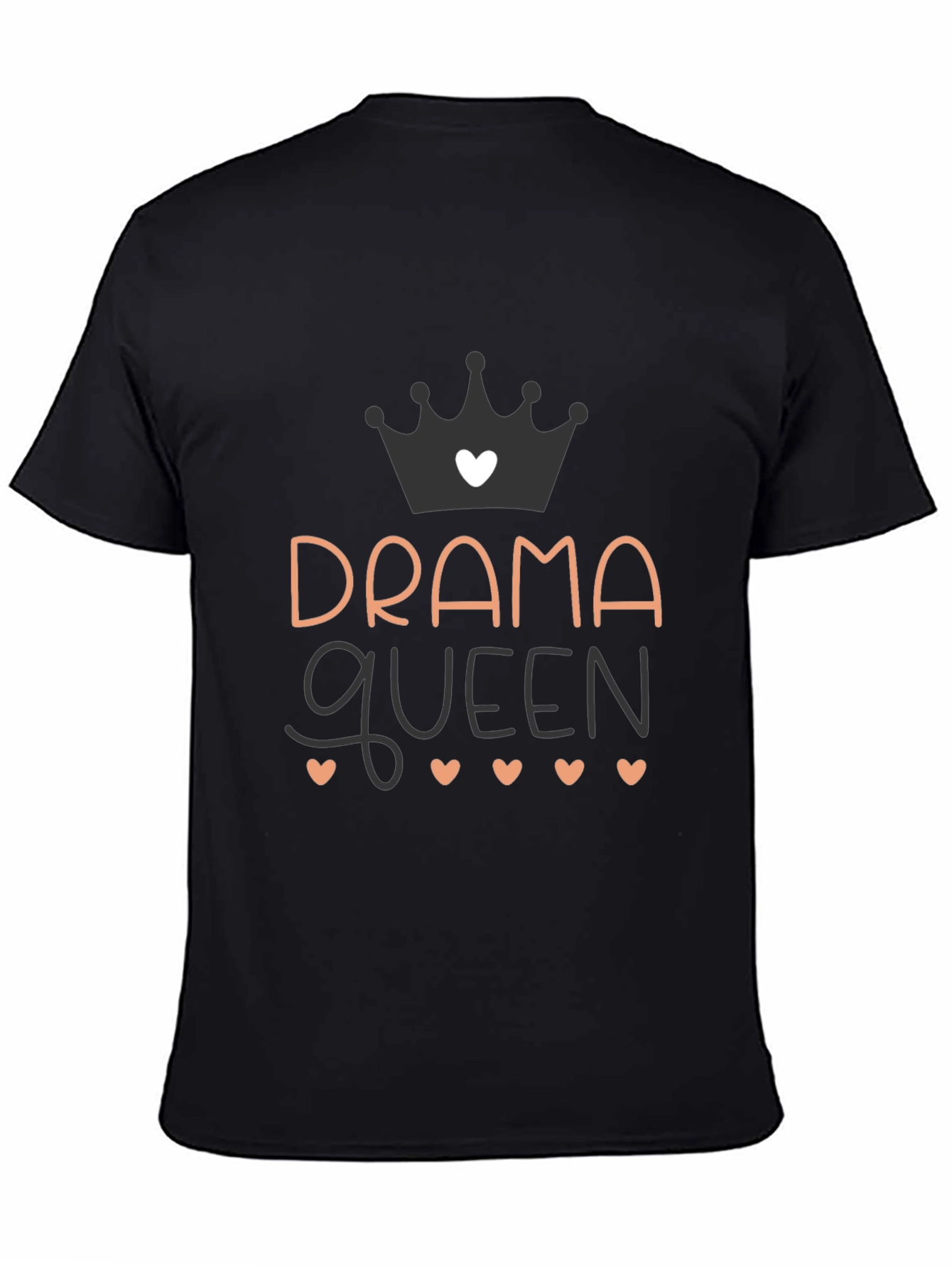 Drama Queen Graphic Tee - Soft Cotton Blend