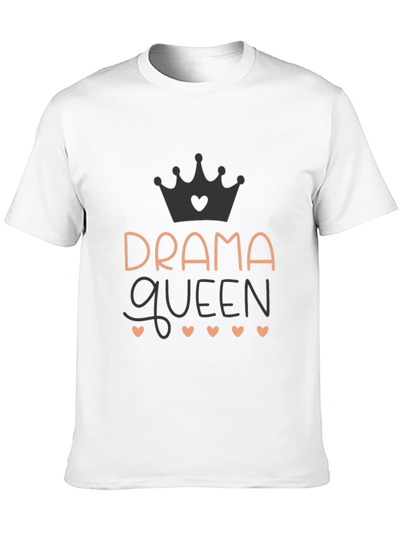 Drama Queen Graphic Tee - Soft Cotton Blend