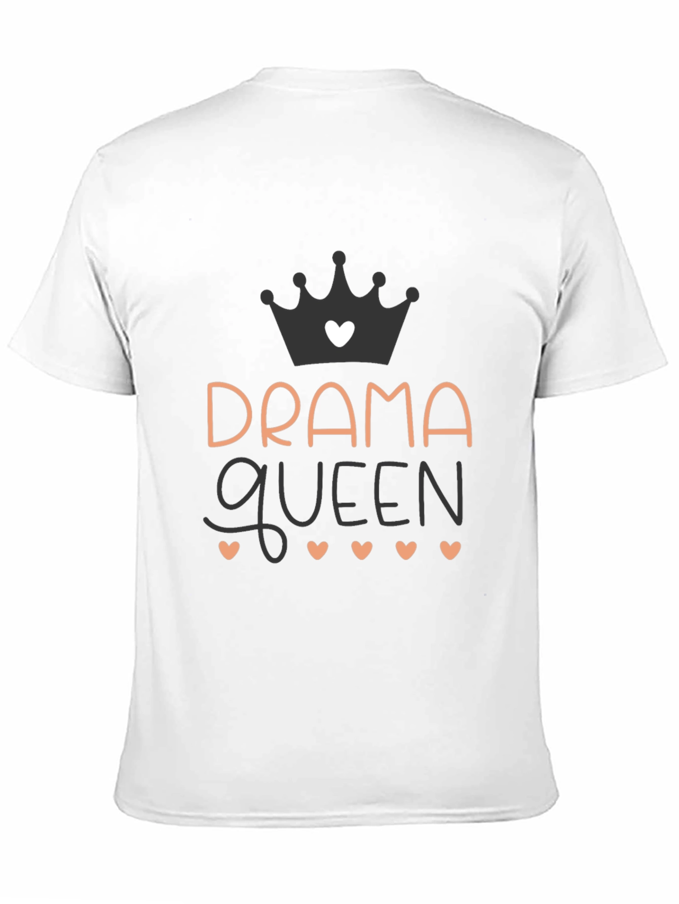Drama Queen Graphic Tee - Soft Cotton Blend