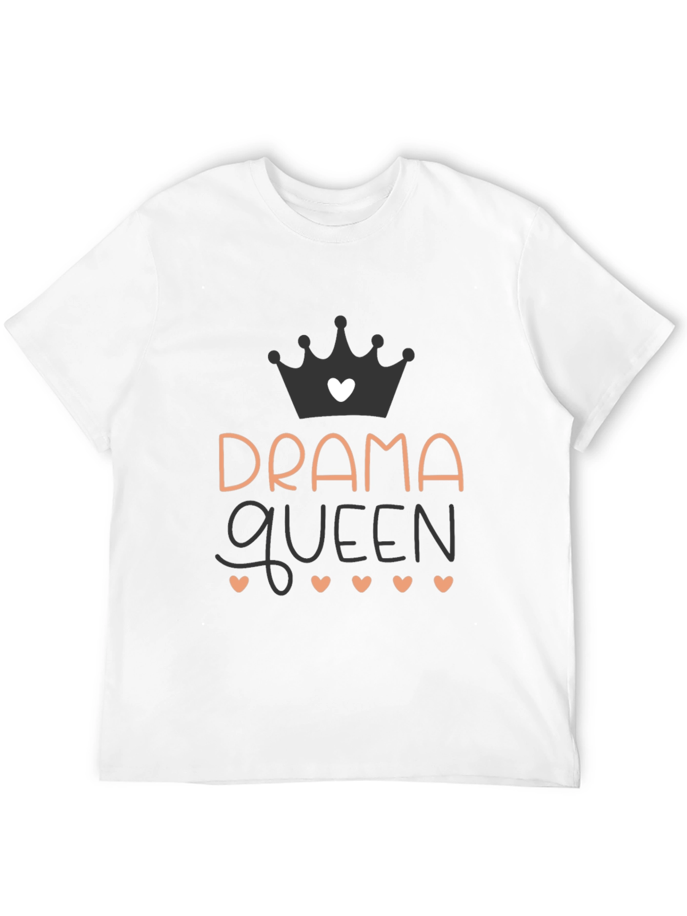 Drama Queen Graphic Tee - Soft Cotton Blend